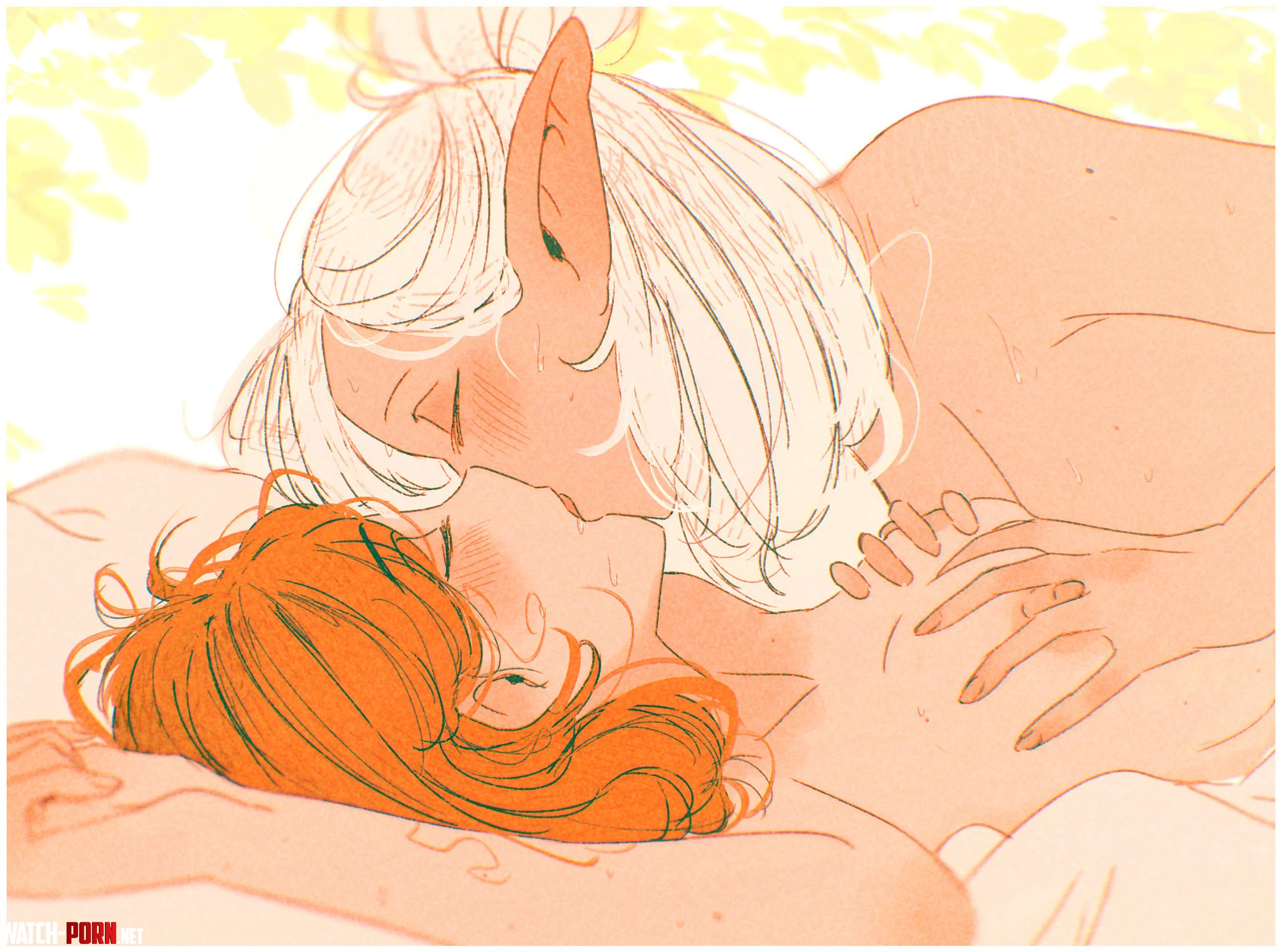 Elves know how to show love (spindle (aidenr0)) [Original] by HentaiDepartment