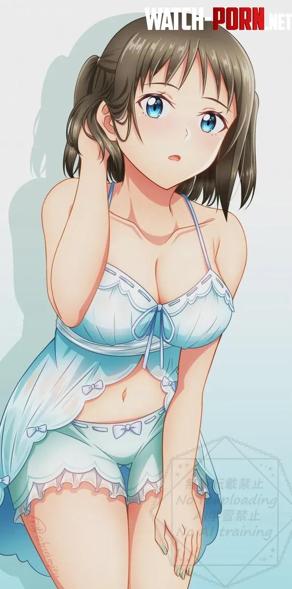 My waifu Ronye Arabel looks sexy. 🙂🤎(Artist: 剣時) by Gandalf_24w