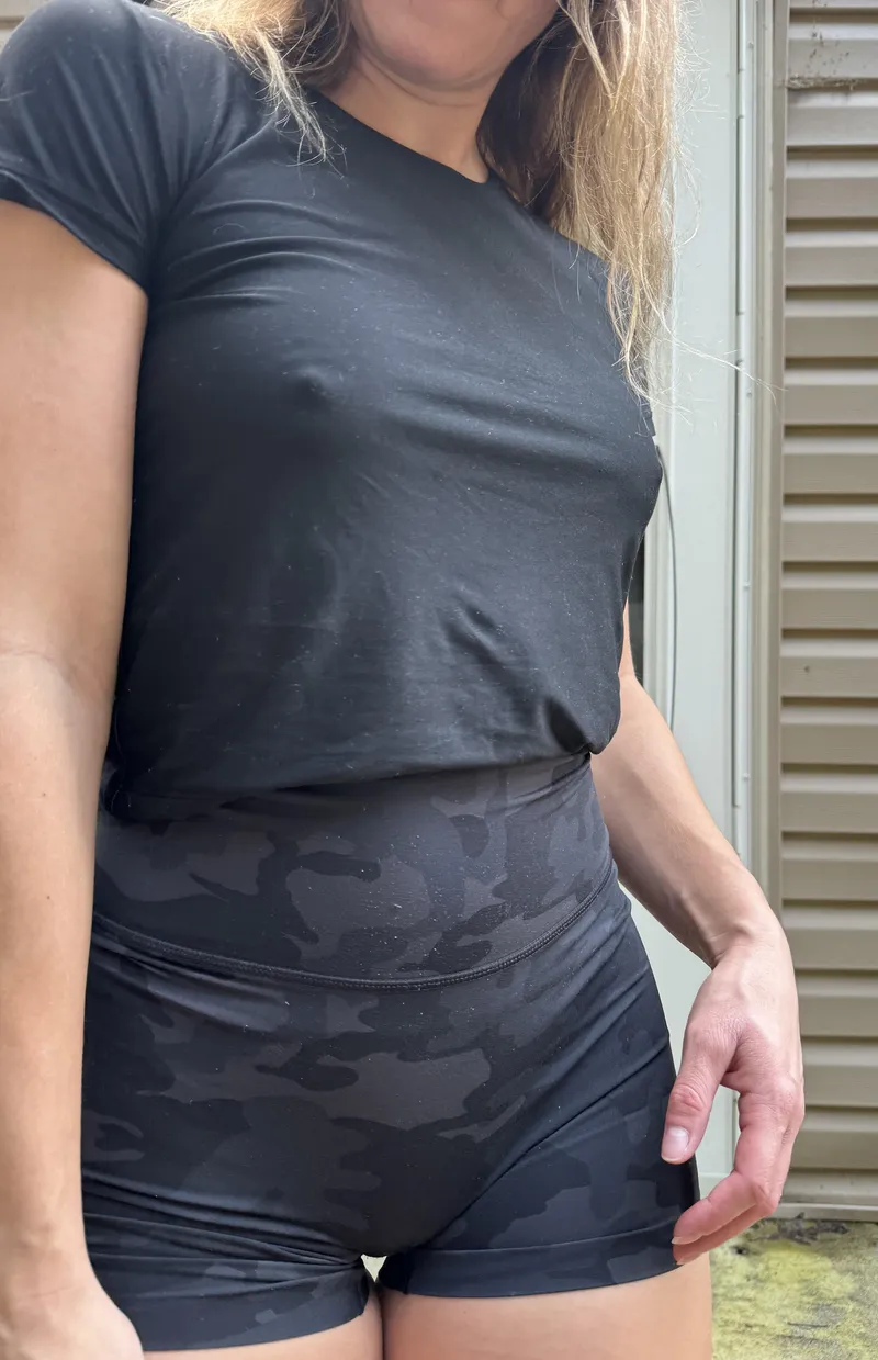 Thumbnail Gym Clothes Poke: Undercover Excitement Unveiled by DesirableCupcake