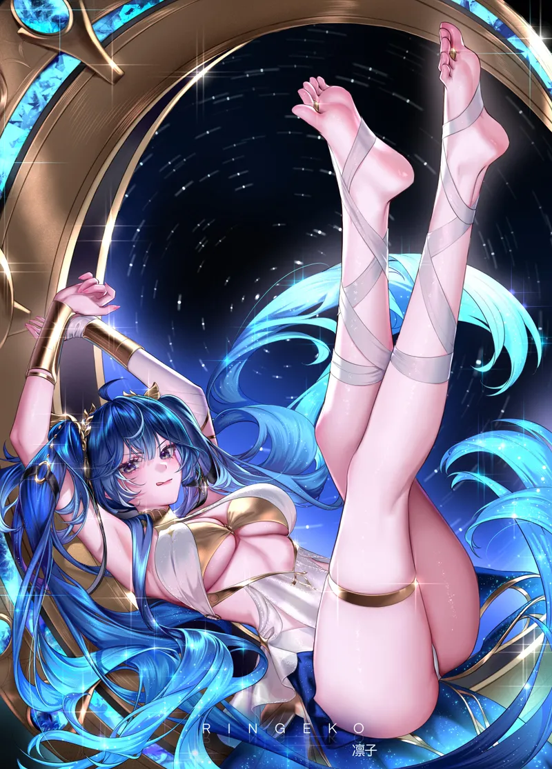 Thumbnail Witness the Stunning Beauty of Iuno by elegantloveglimmer | Ecchi