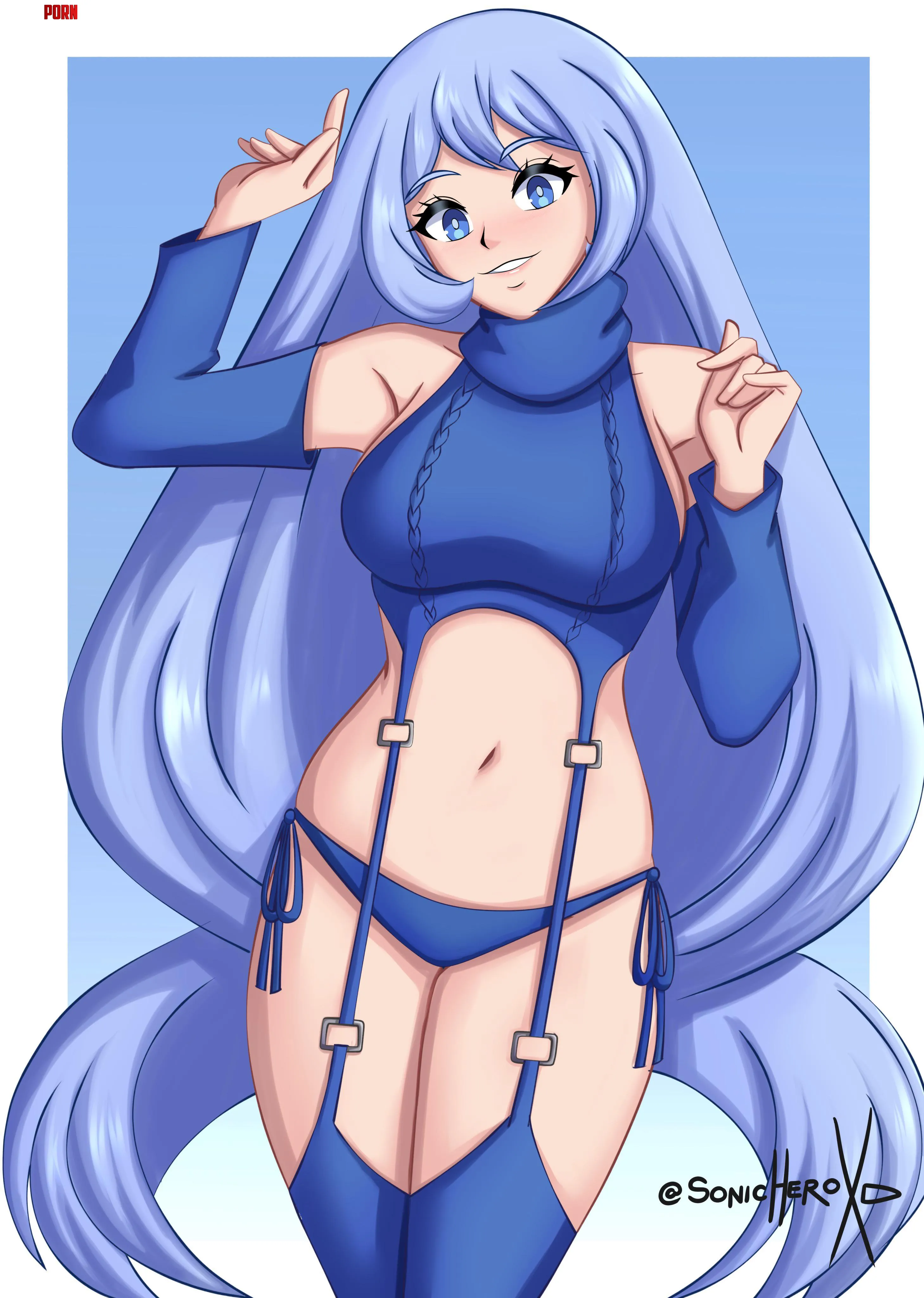 Trying a new outfit (SonicHeroXD) by ENFanatic