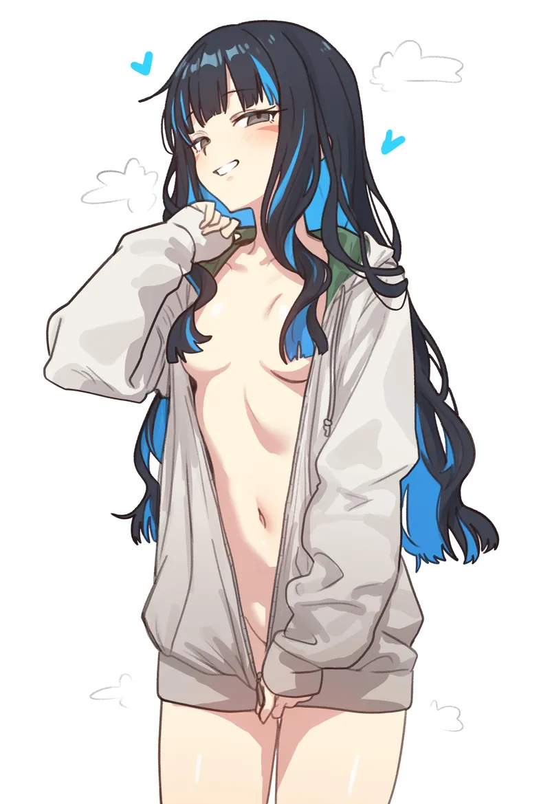 Thumbnail Tenochtitlan in a Zip-Up - Ecchi Art Exploration by The-Orangemancer