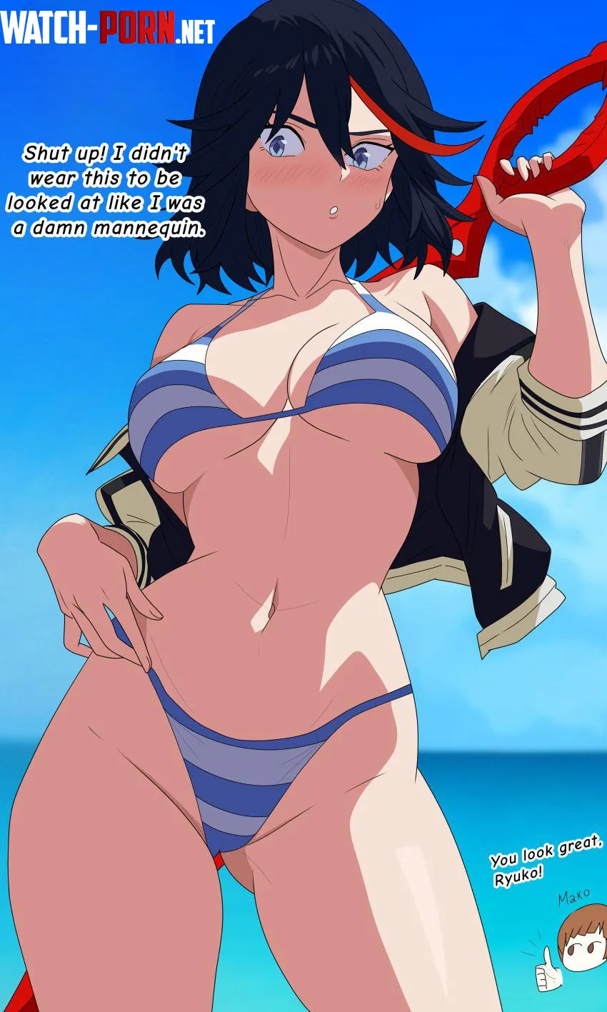 Ryuko didn’t wear this to be stared at by KrazyK1989
