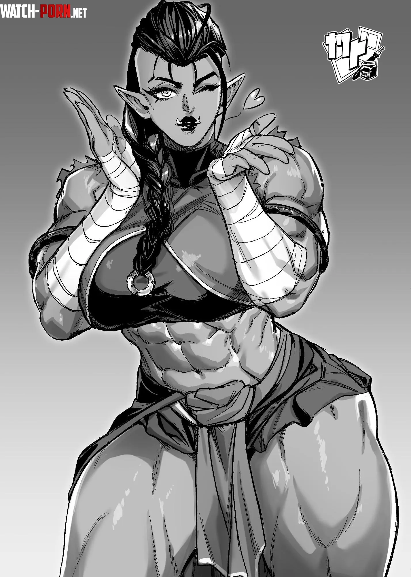 Orc Kiss [The Manga Professor] by TheTMoneyMan