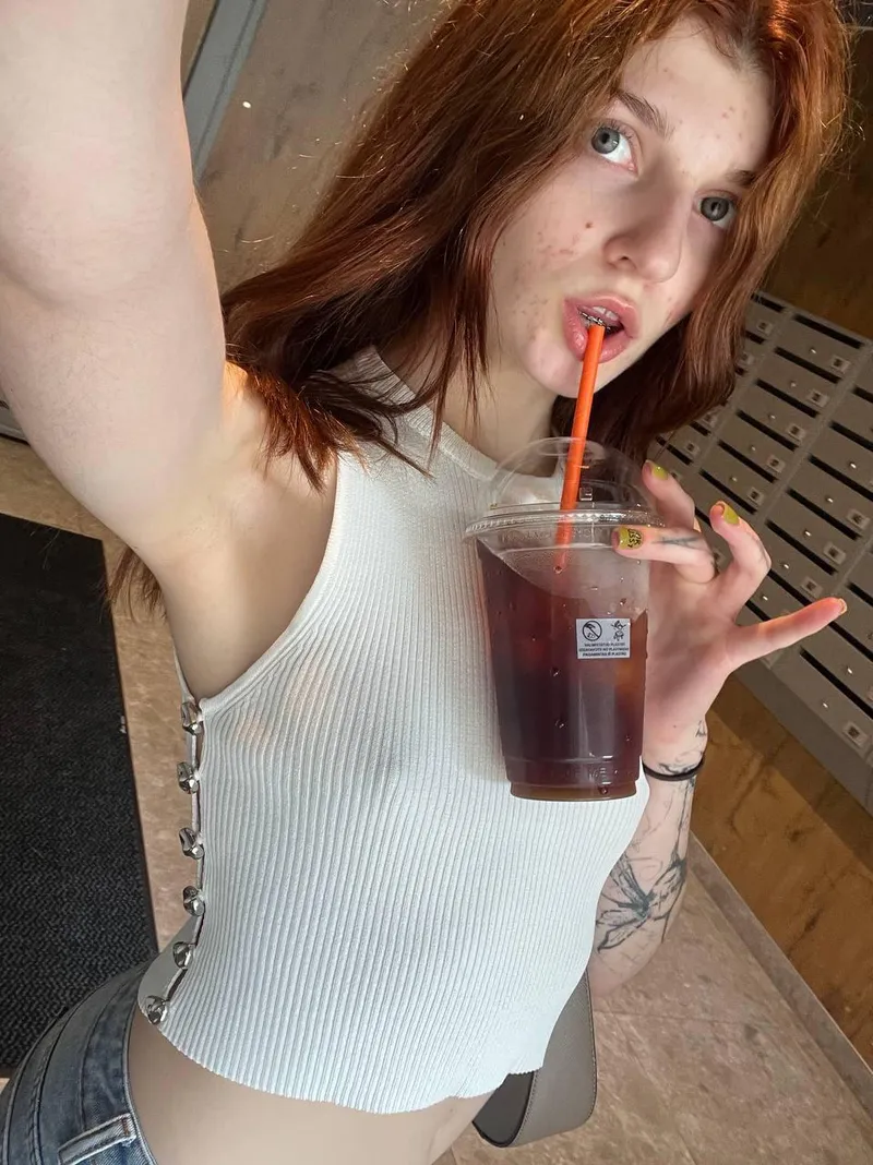 Thumbnail Brewing Coffee and Acting Up by hushedsoft | croptopgirls Article
