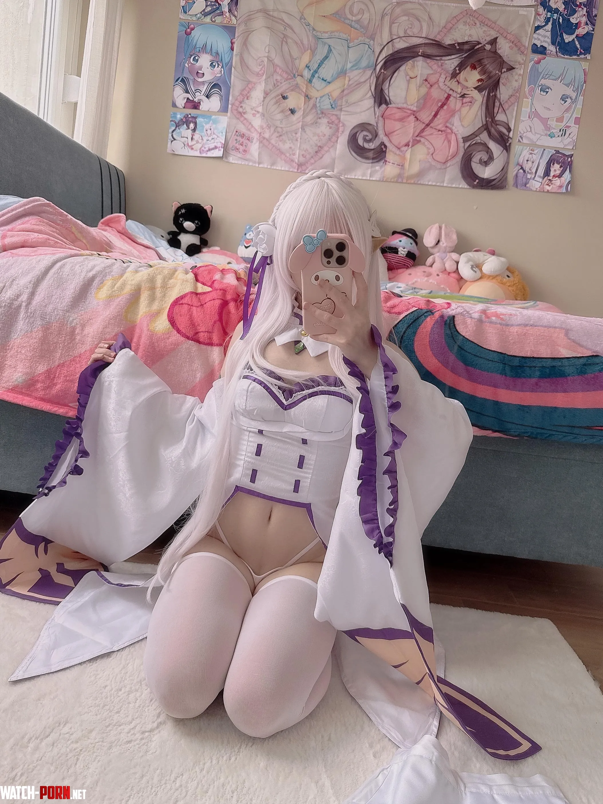 Emilia [Re:Zero] (Lily) by millie_amazing