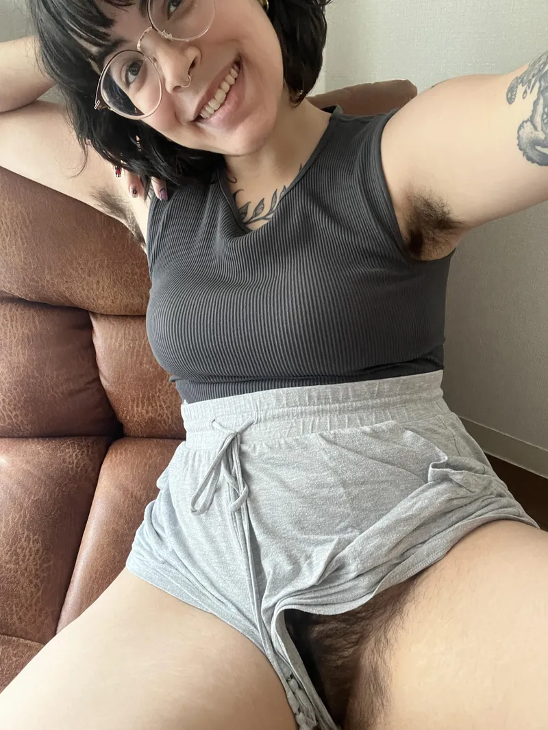 Thumbnail petalb4bie: Explore a Panty-Free World with HairyArmpits