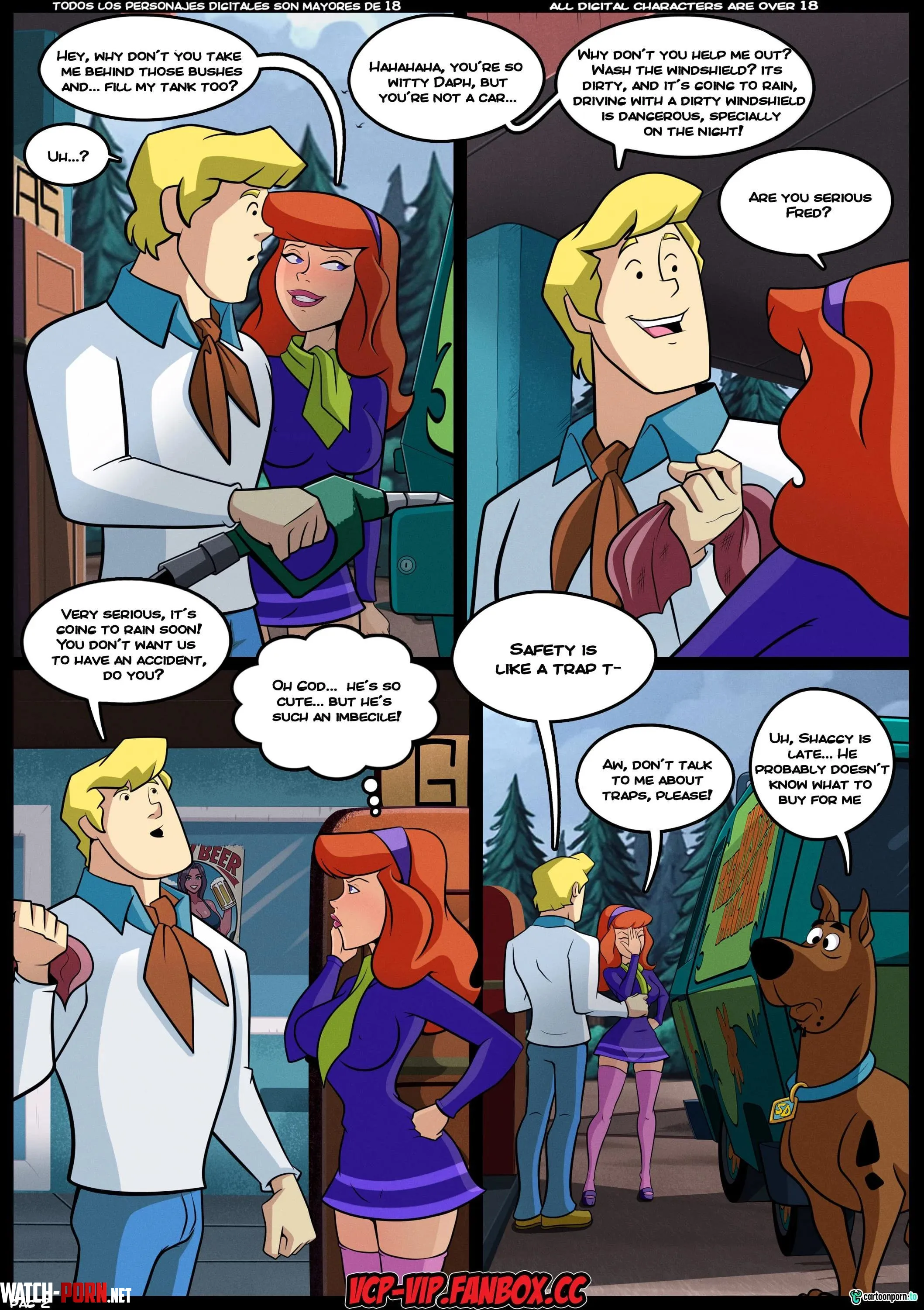 Mystery.SX ' Hot Storm (Scooby-Doo) [Croc] Part 3 by cartoongai