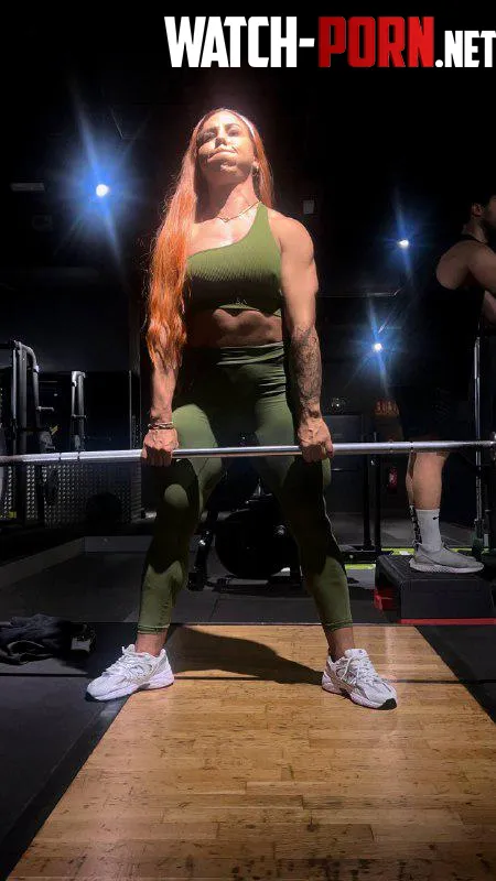 Totally mid-workout at the gym, giving it my all! by Real-Diver8010
