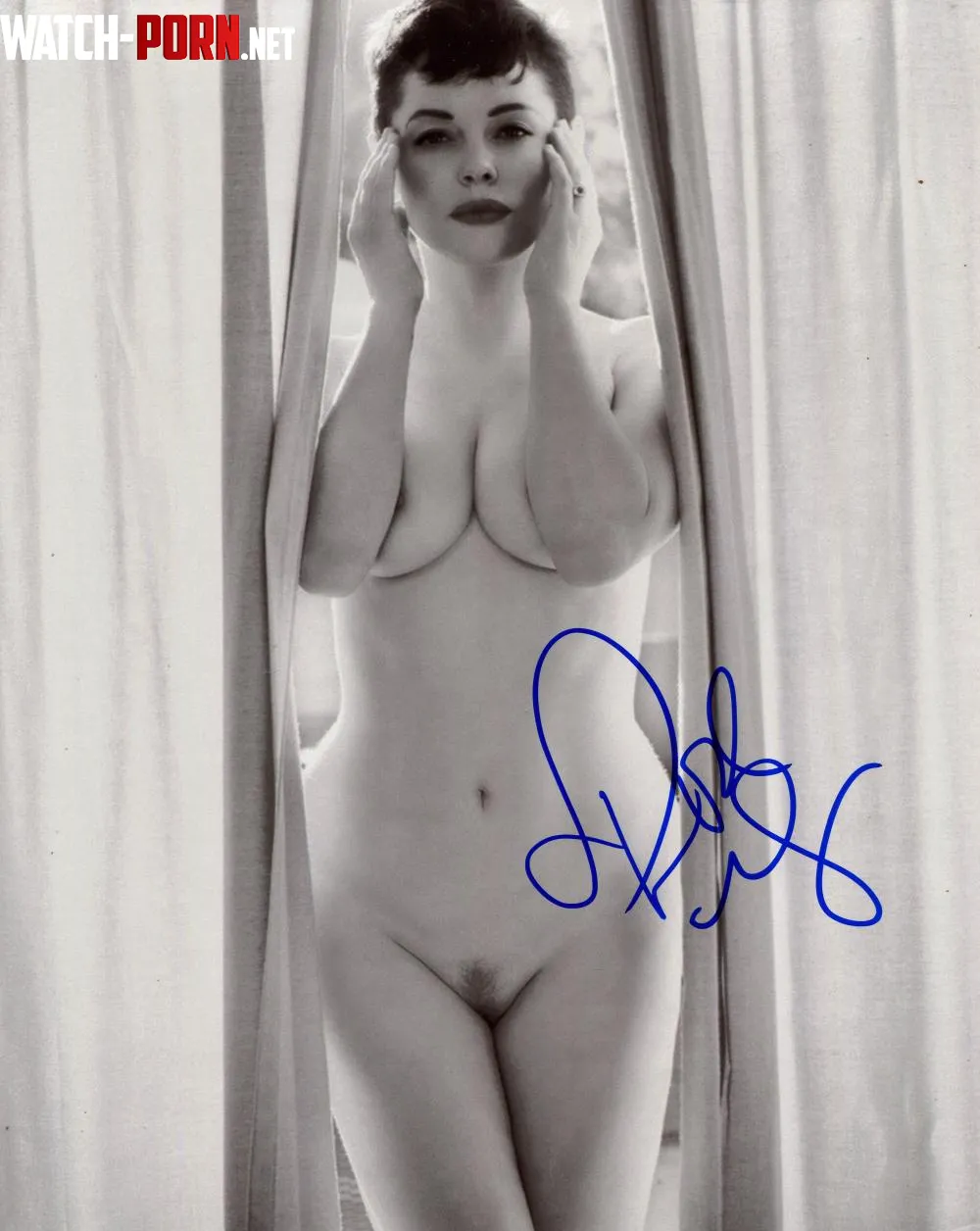 Rose McGowan signed photo from Flaunt Magazine Nov 2014 by haveasnack4now