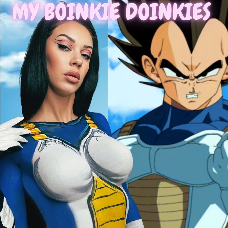 Thumbnail Captivating Cosplay: Vegeta's Transformation by modeljenlynn