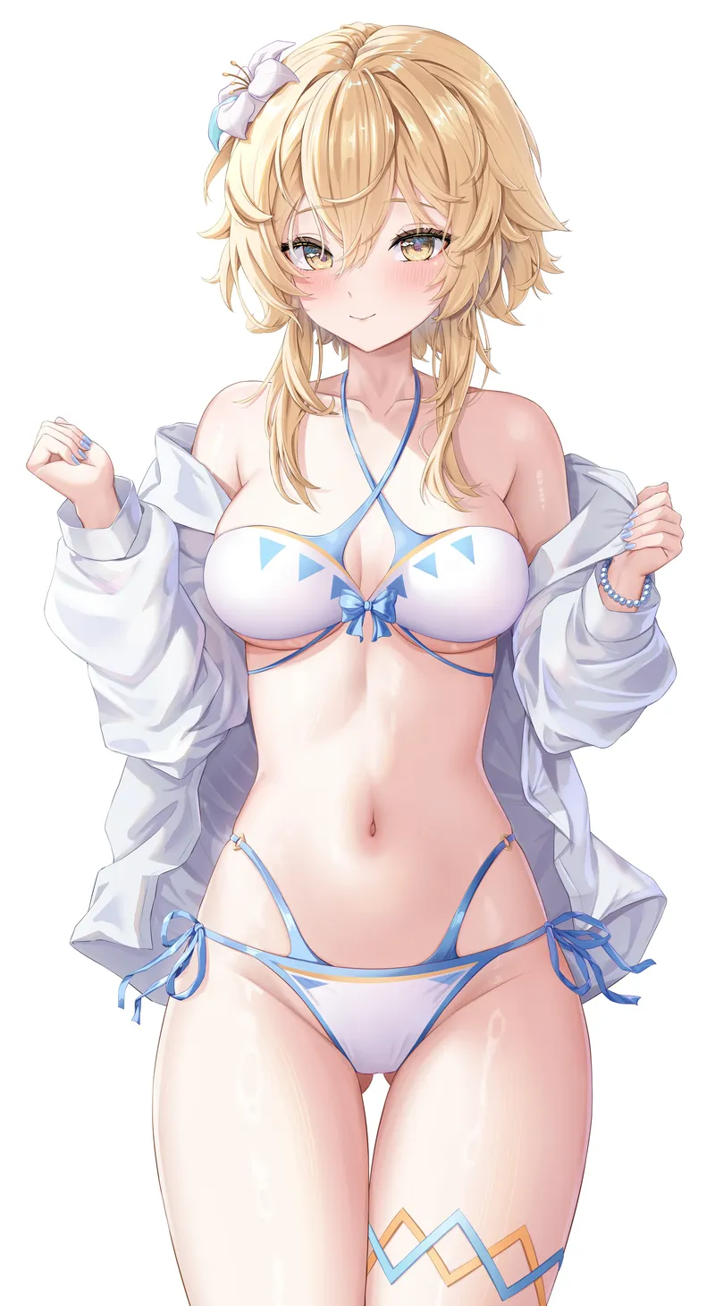 Thumbnail Lumine's Bikini Beauty: Dive into DokiMaru's Creation
