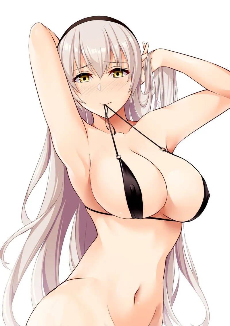 Thumbnail Admire the Seductive Bikini Elie from Trails from Zero | AndKnuckles98