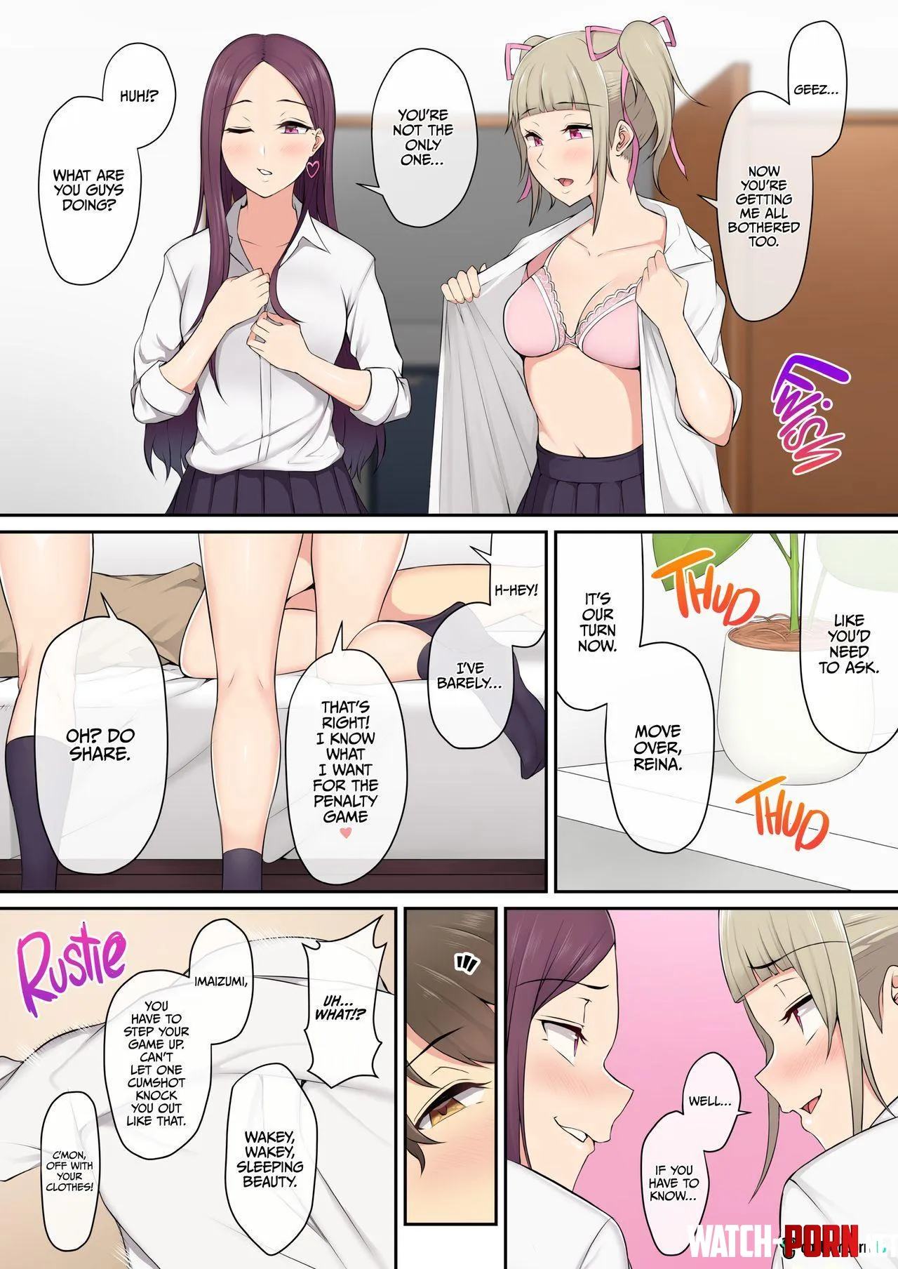 Imaizumi Brings All The Gyarus To His House [Nori5rou] Part 23 by cartoongai