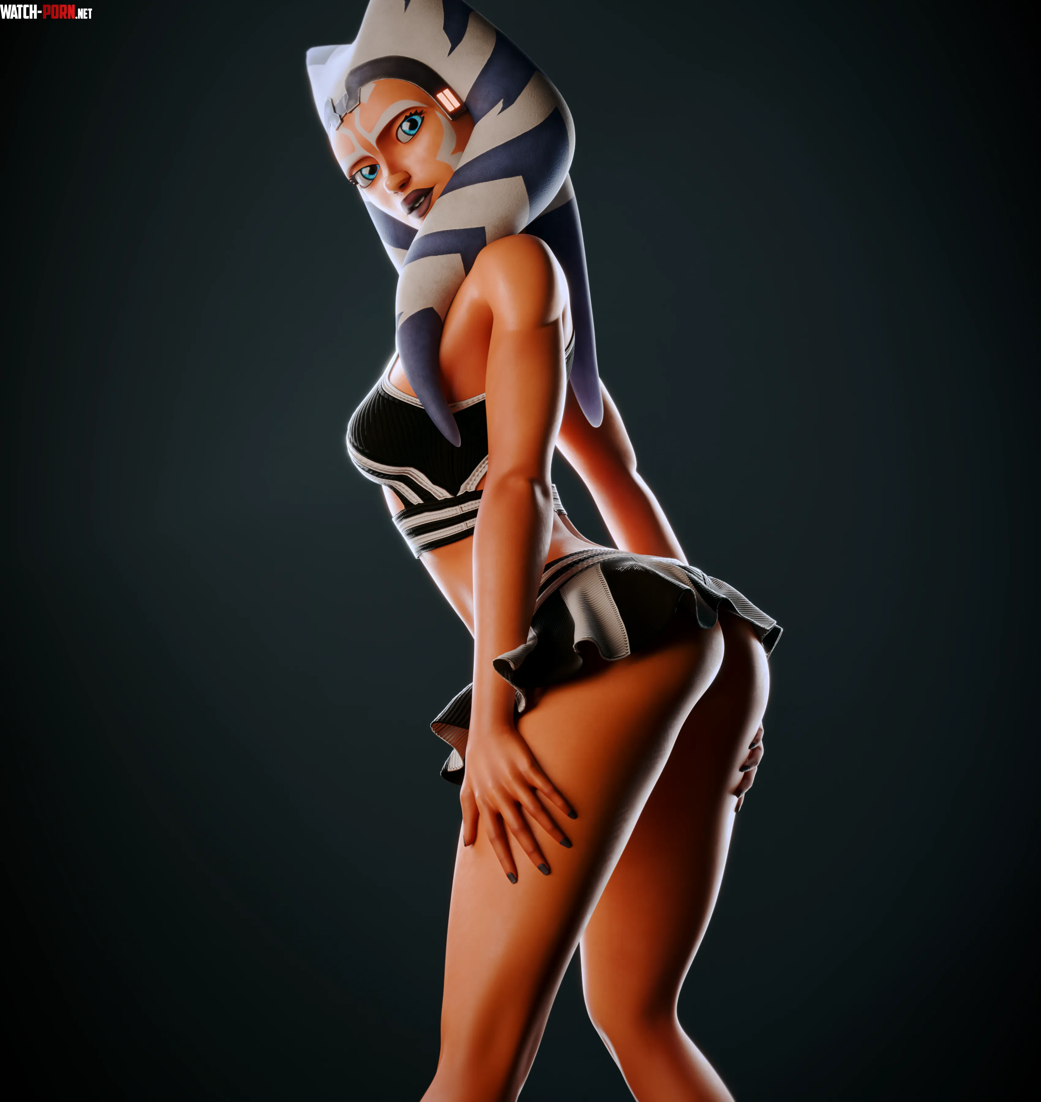 Cheerleader Ahsoka (Lydas3D) by Lydas3D