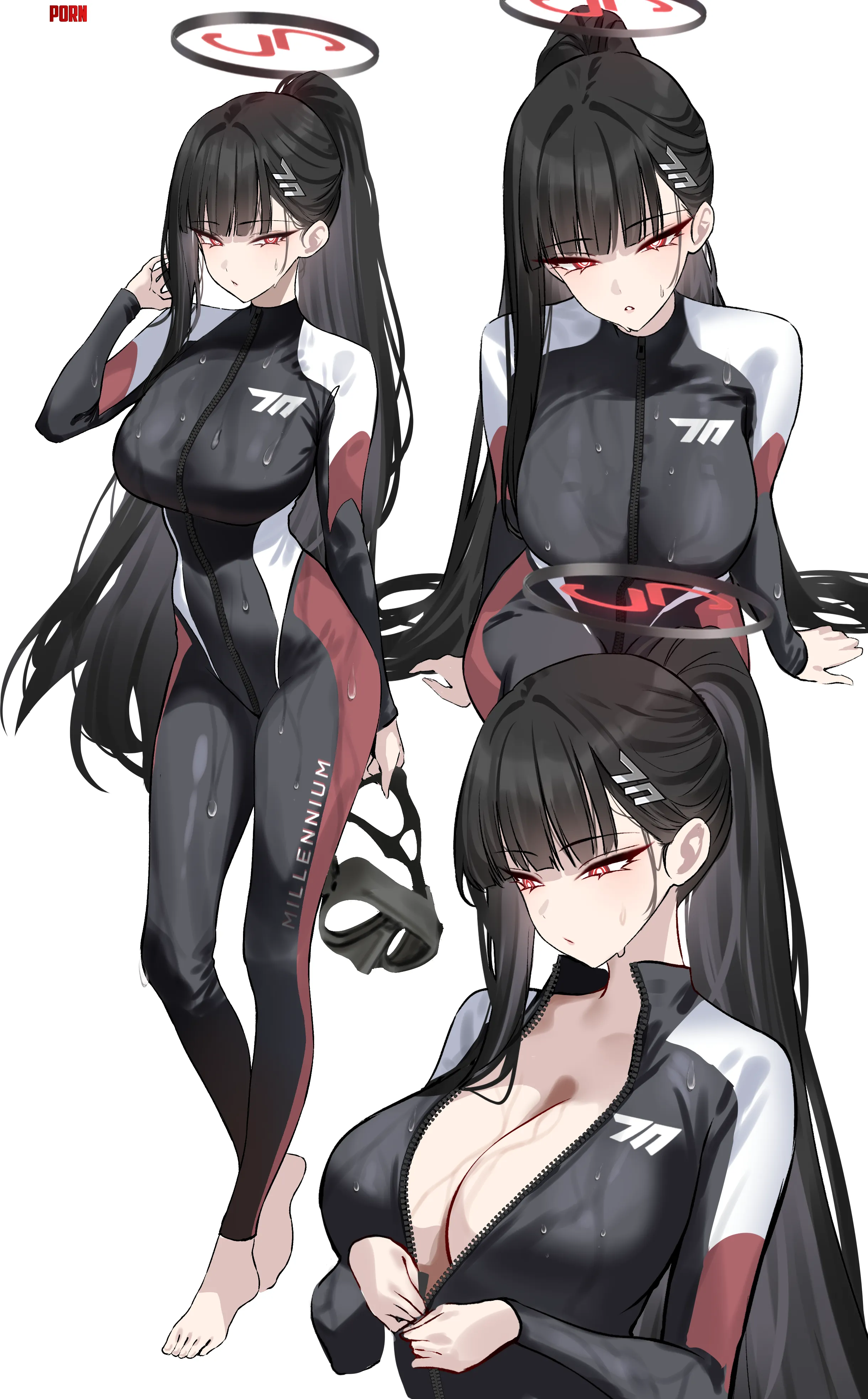 Diving Rio [Blue Archive] by xSaviour_N