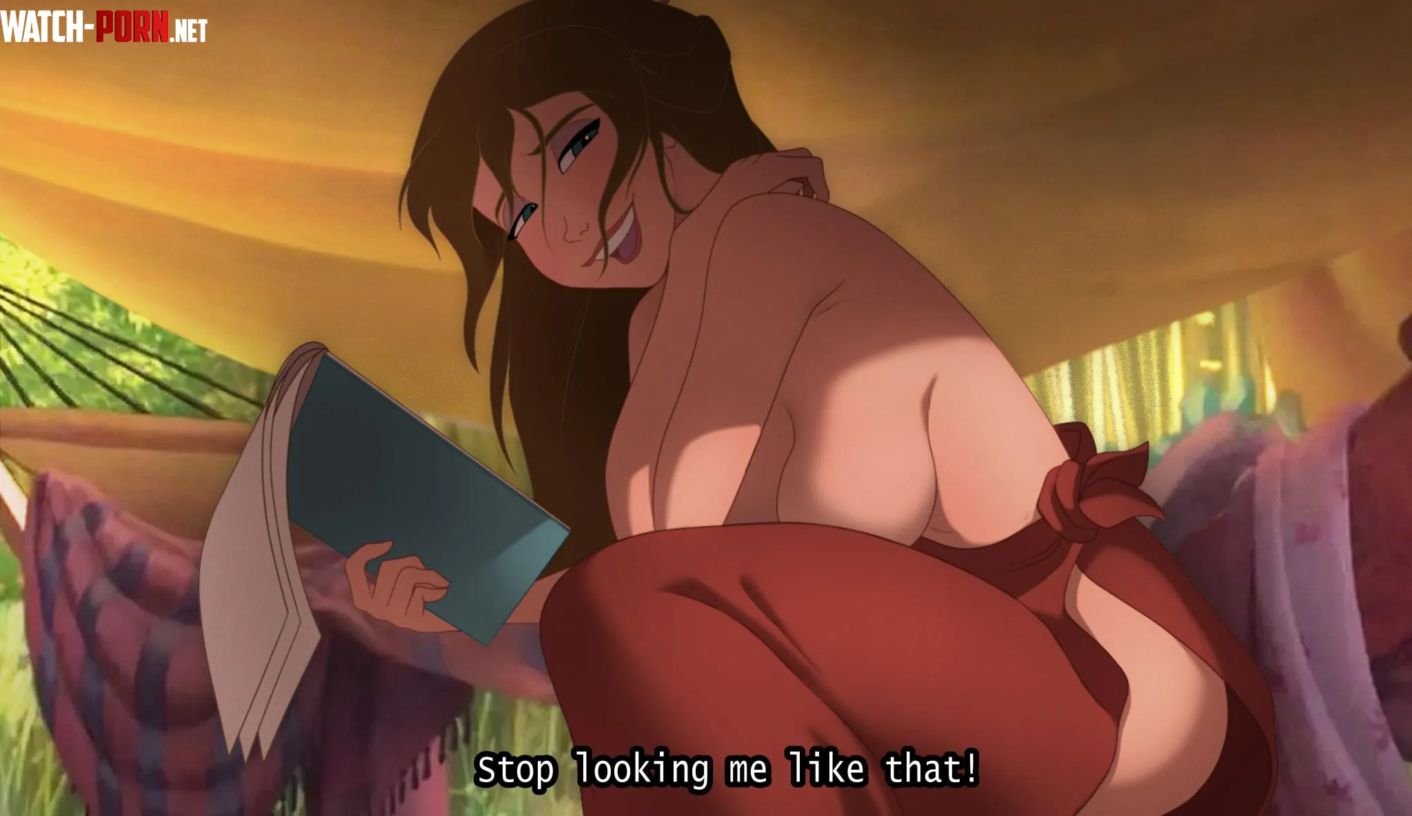 Jane at the camp (Inker Comics) [TARZAN] by AlKo96