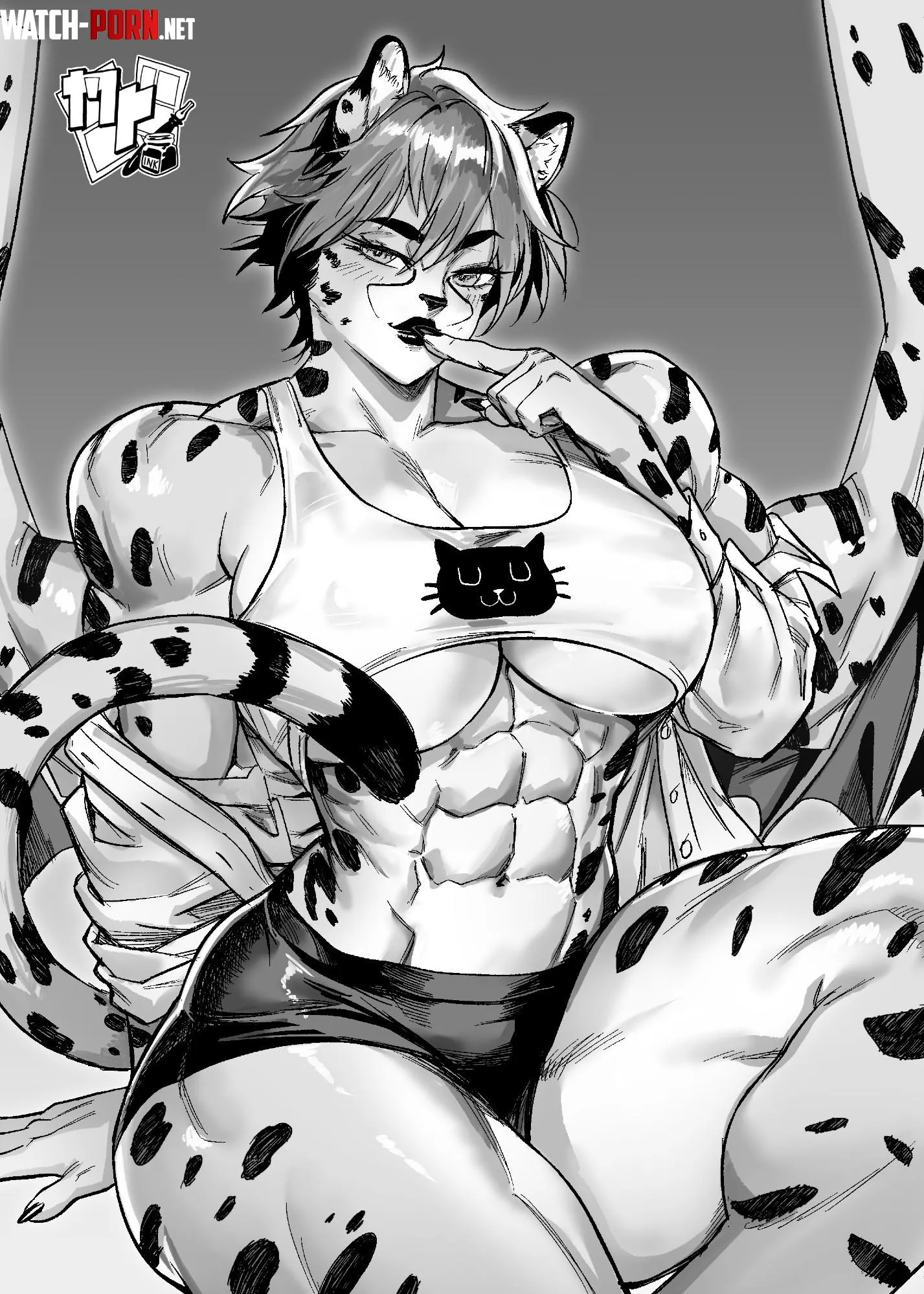A Big Cat [The Manga Professor] by TheTMoneyMan