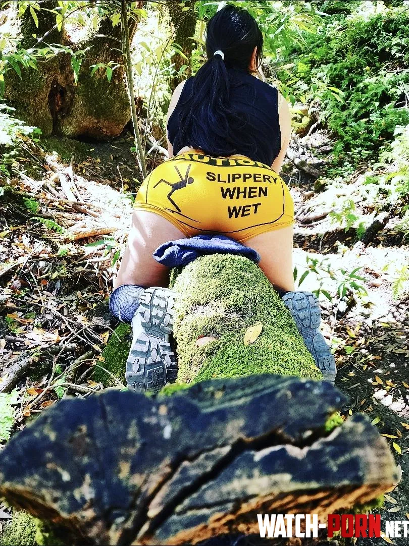 Took a long hike just to sit on something hard, thick, and rough, nature really knows my type. by Faceless_Fantasy_