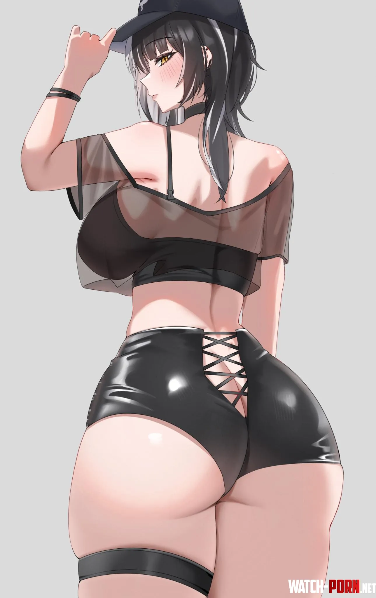 Shiori's back [Hololive] by xSaviour_N