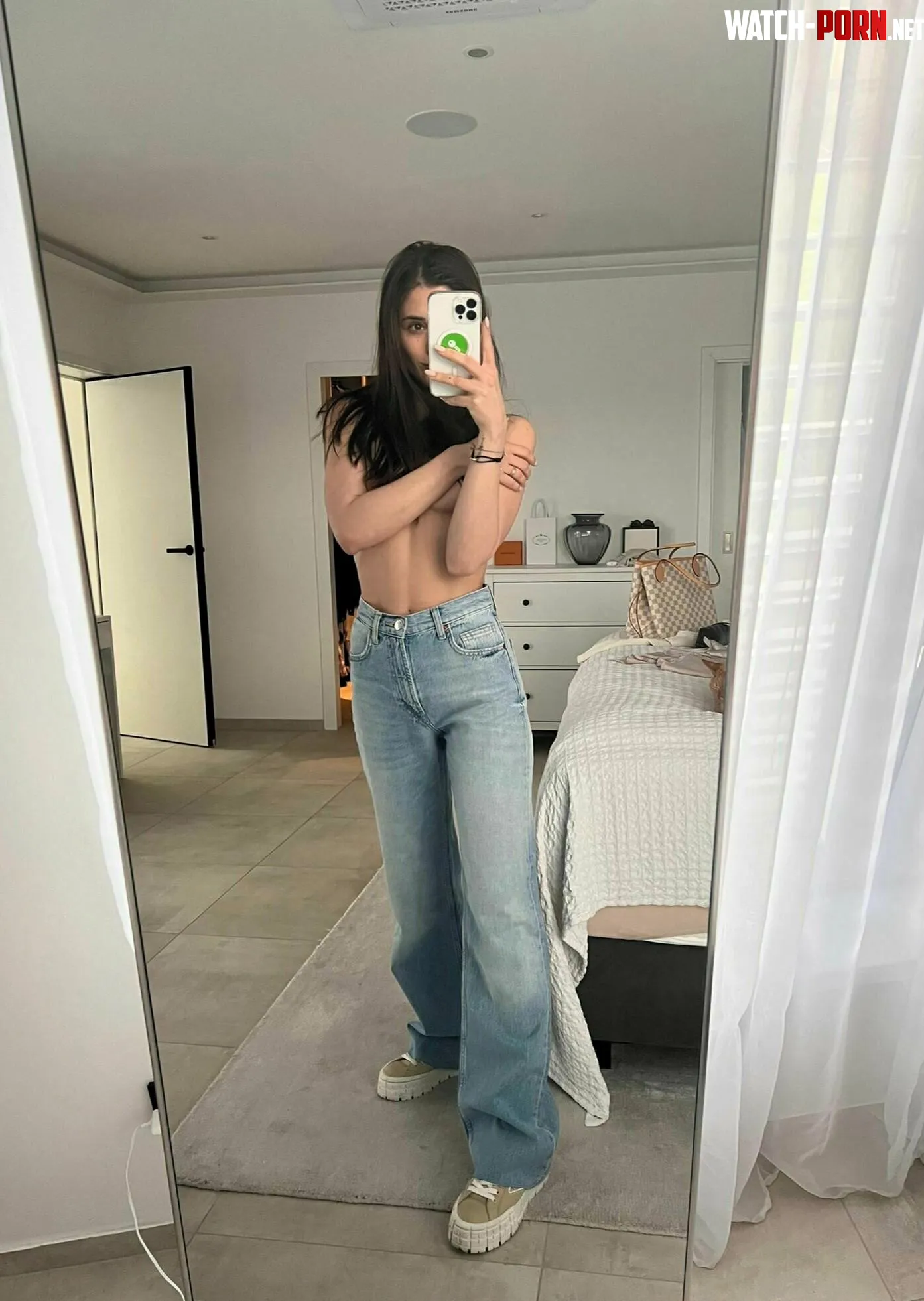 topless selfie by catzy007
