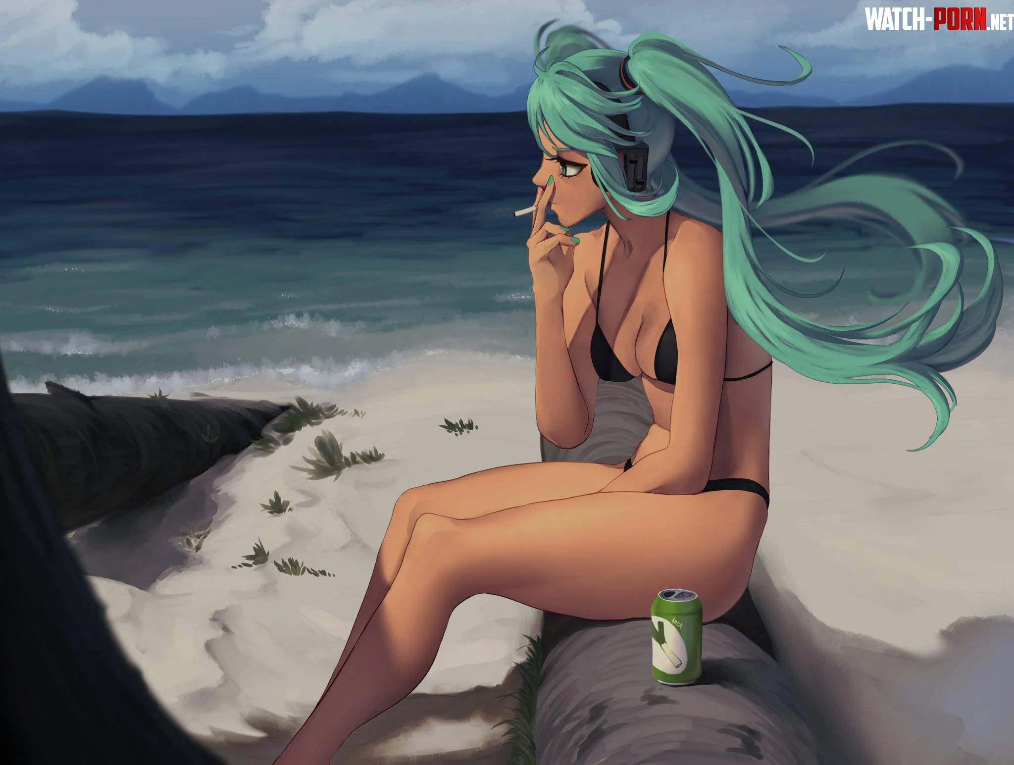 Hot Summer Brazilian Miku [Vocaloid] by A_MASSIVE_PERVERT