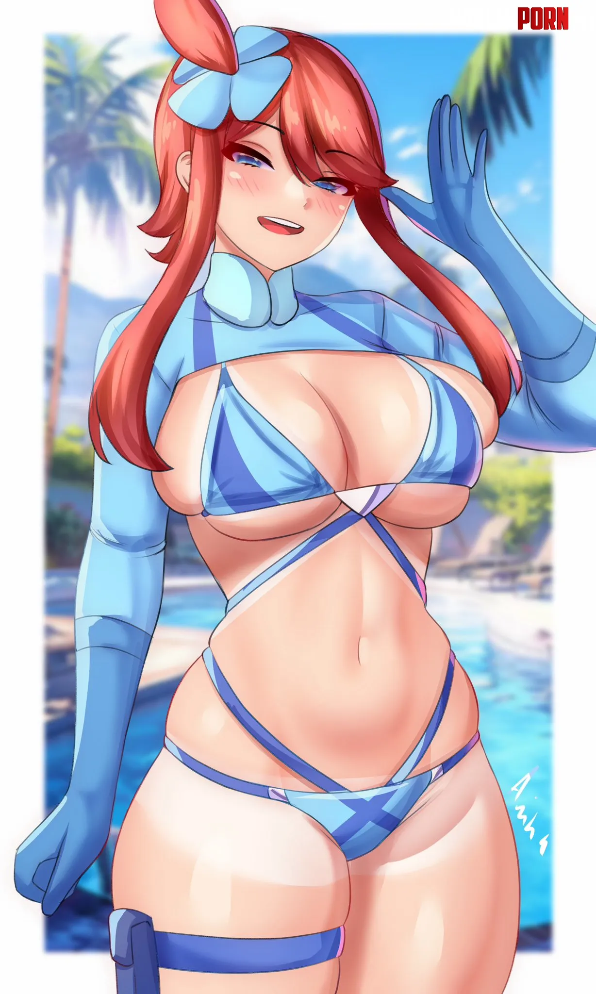 Skyla's beauty [Pokemon] by Terran117
