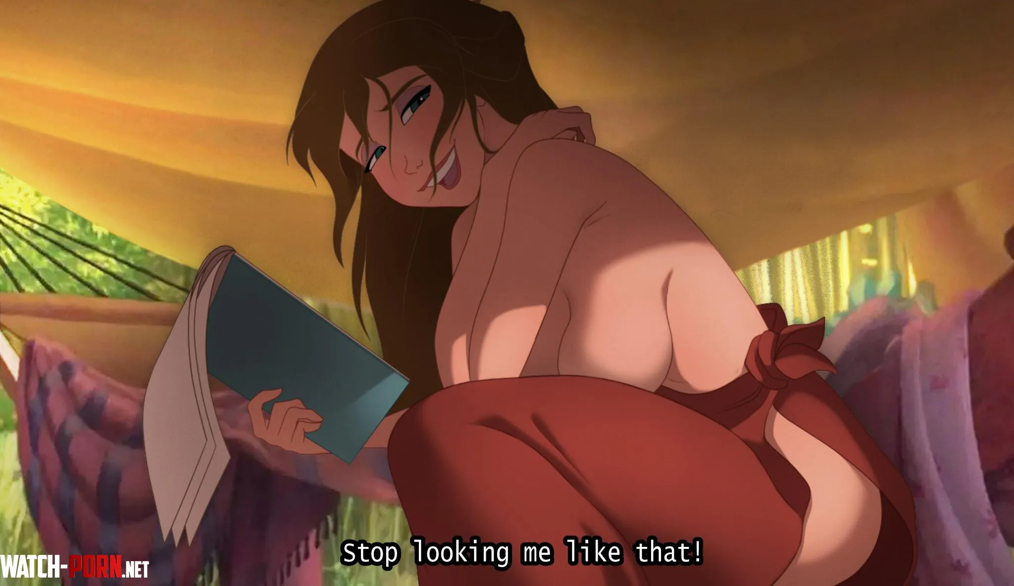 Jane at the camp (Inker Comics) [TARZAN] by AlKo96