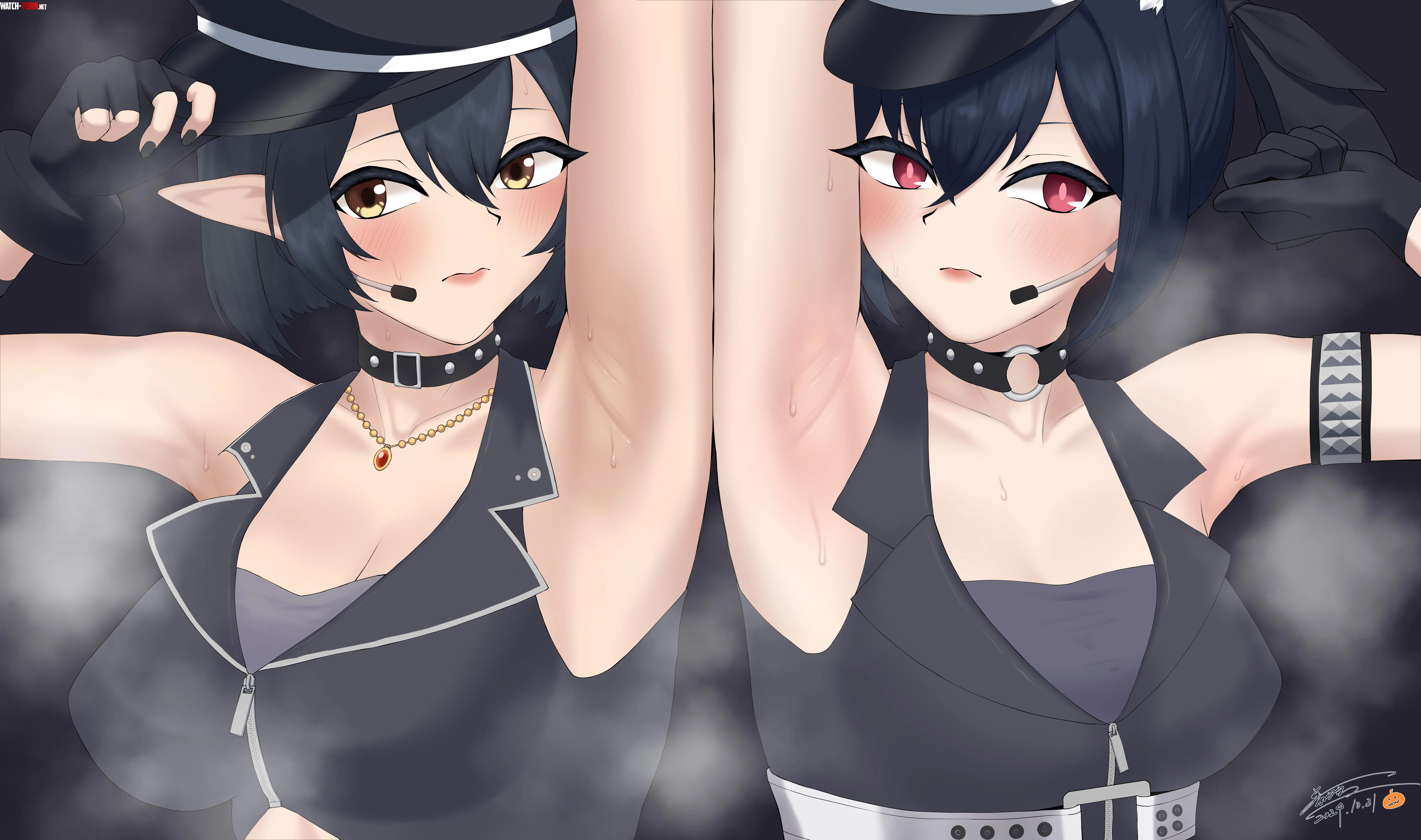 Ayane y Serika (kakedori) [Blue Archive] by TheRoySez