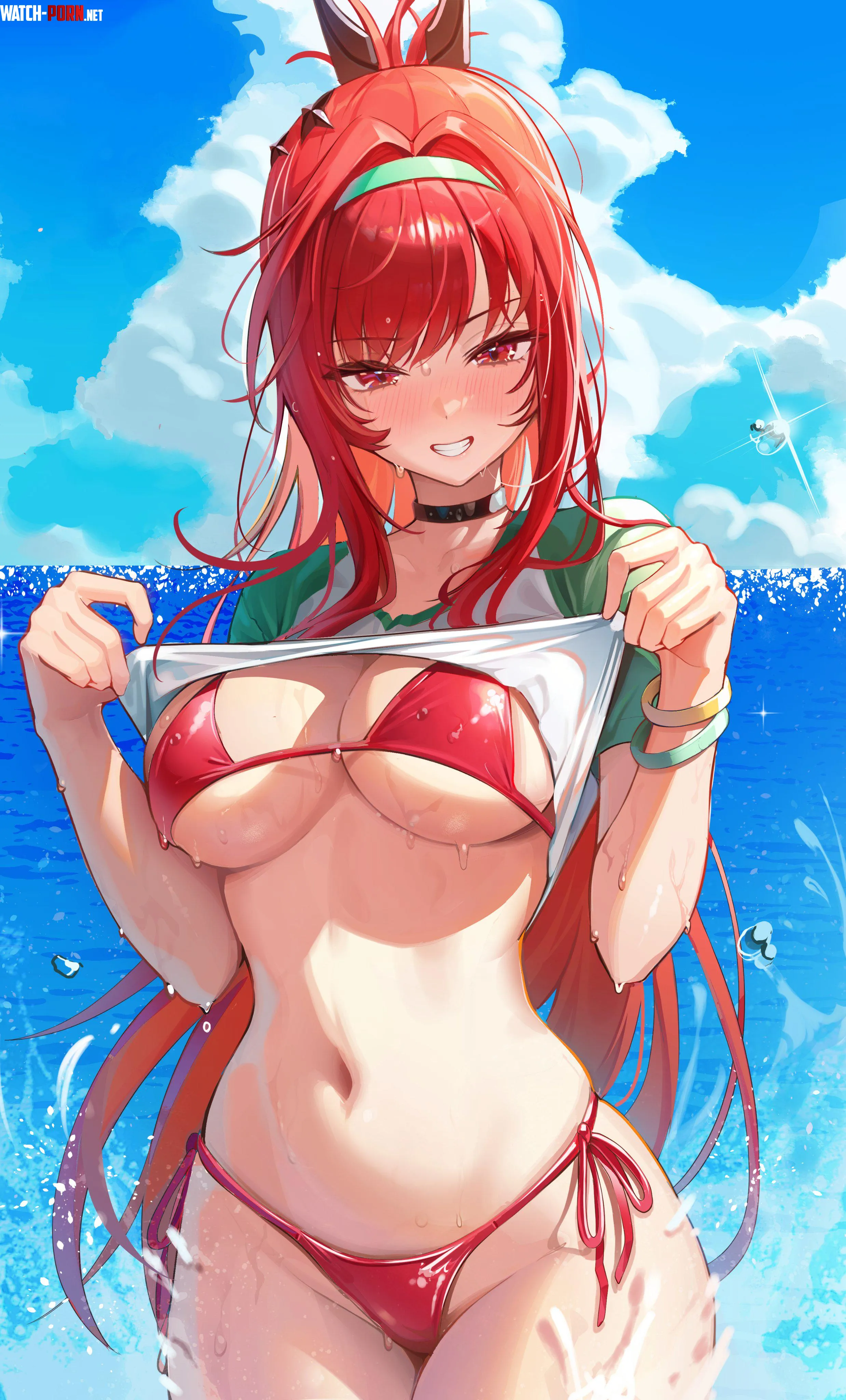Rapi flashing her tits [NIKKE] by marxsander2016