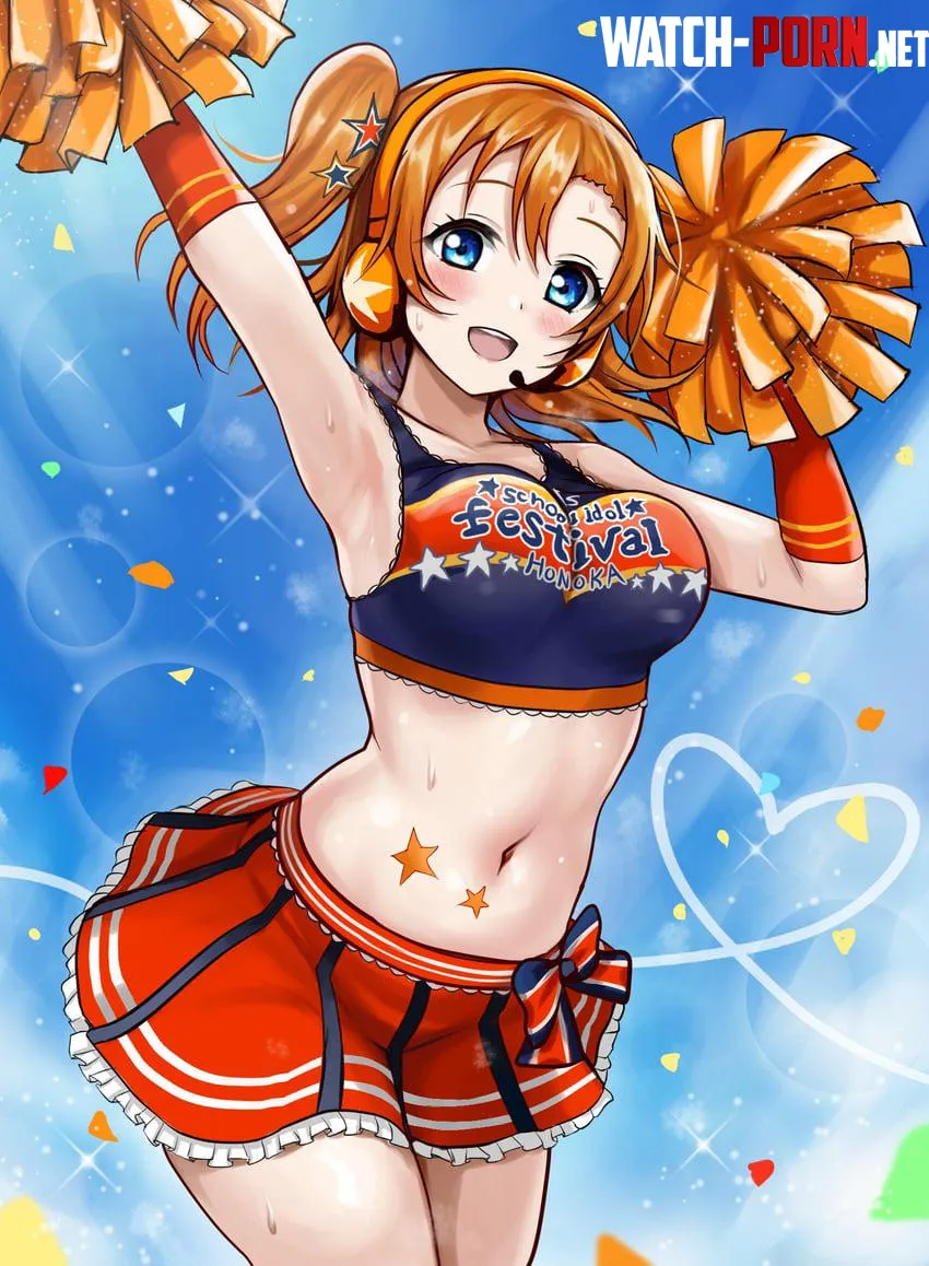 Cheerleader Honoka [Love Live] by sd6636