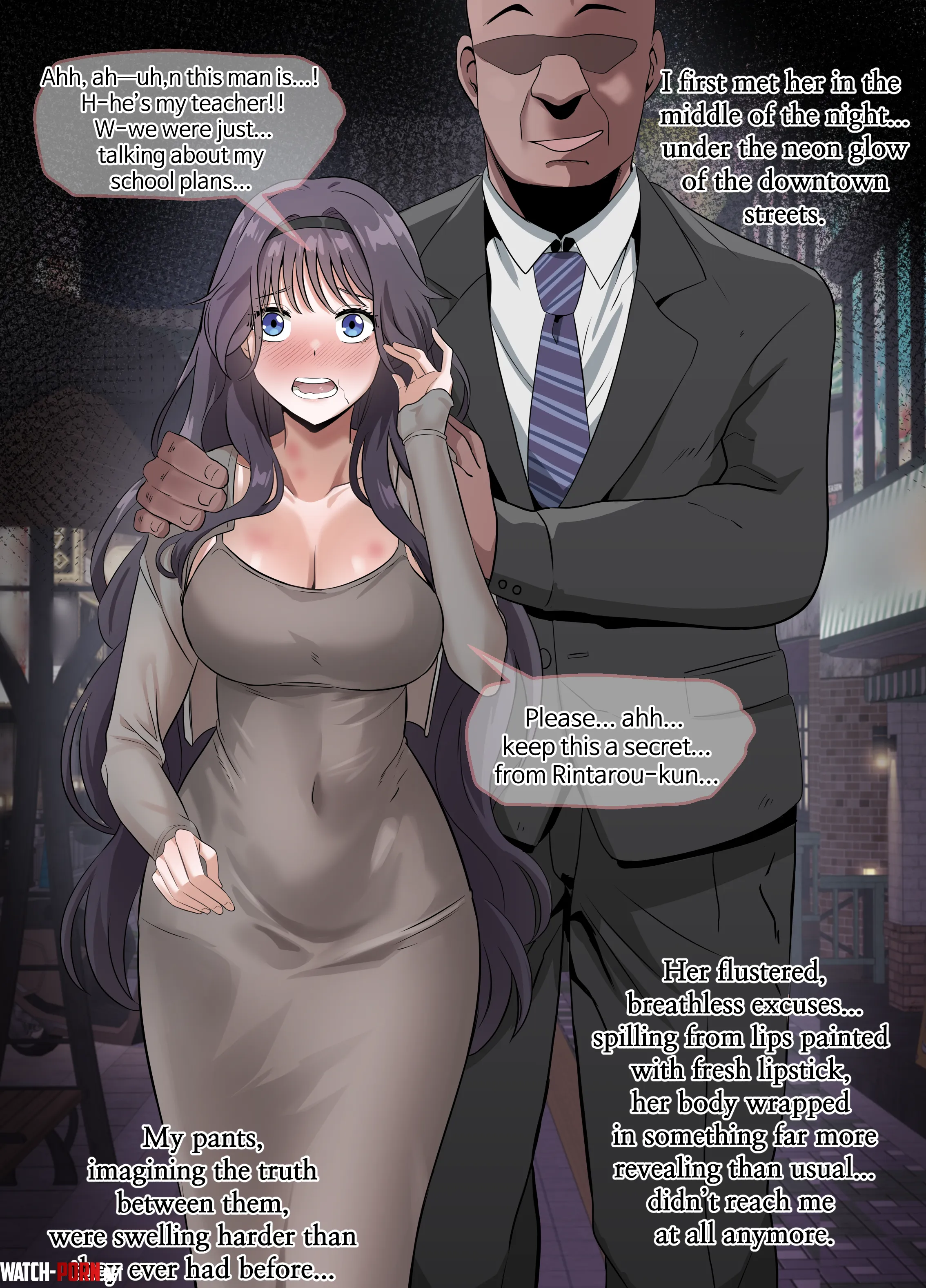 Kaoruko Waguri gets caught cheating (18SAI_4) [The Fragrant Flower Blooms with Dignity] by JaidenX_2002