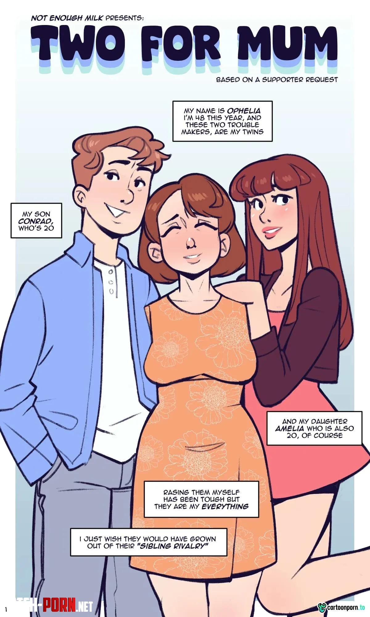 Two For Mum [NotEnoughMilk] Part 1 by cartoongai