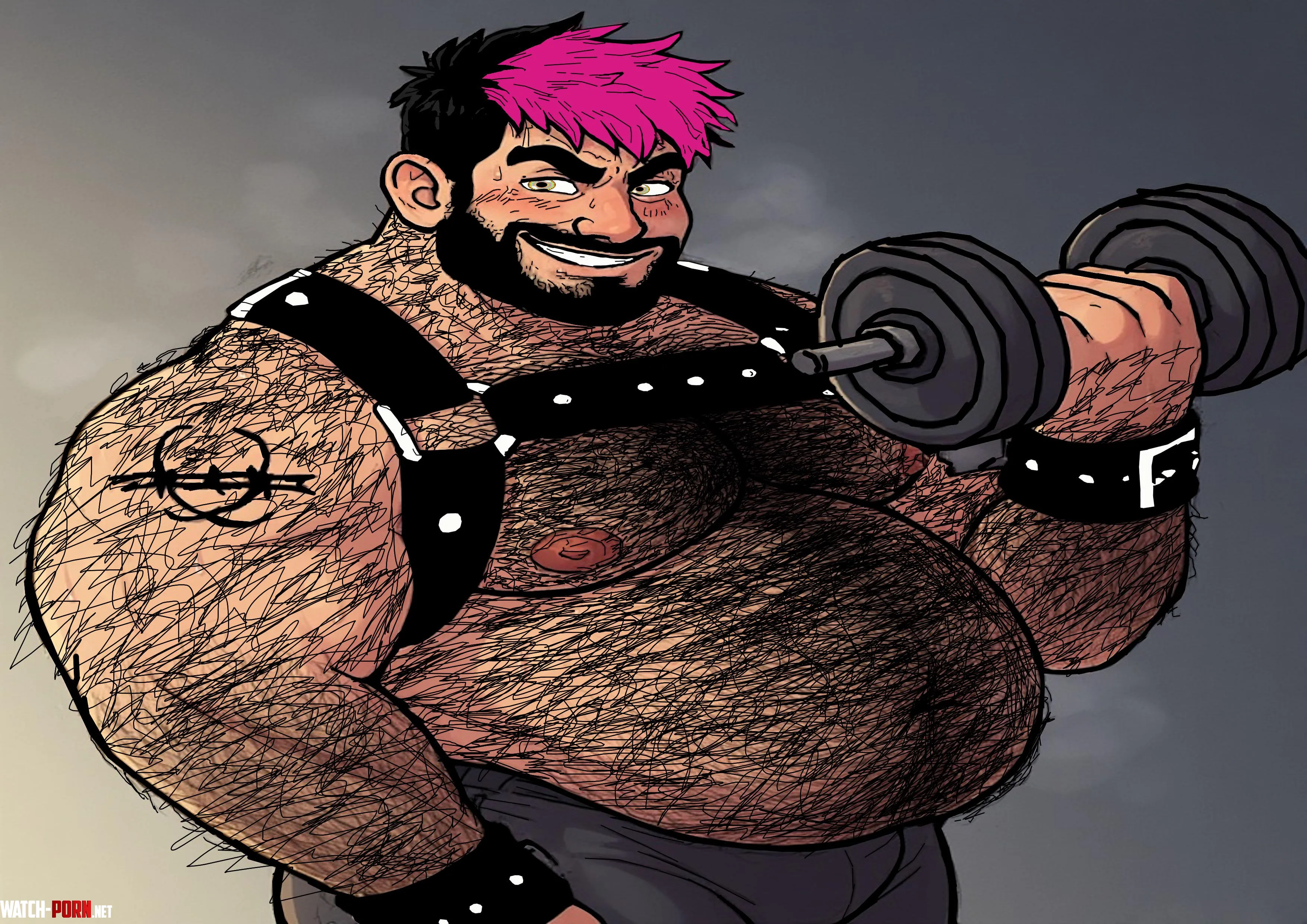 Dimtri The Body Guard ( Art by me ) by Inside_Definition758