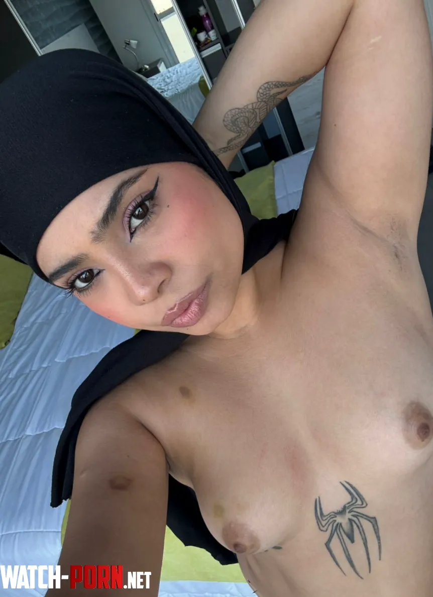 just taken my hijab off. wanna taste? by JessyGlow