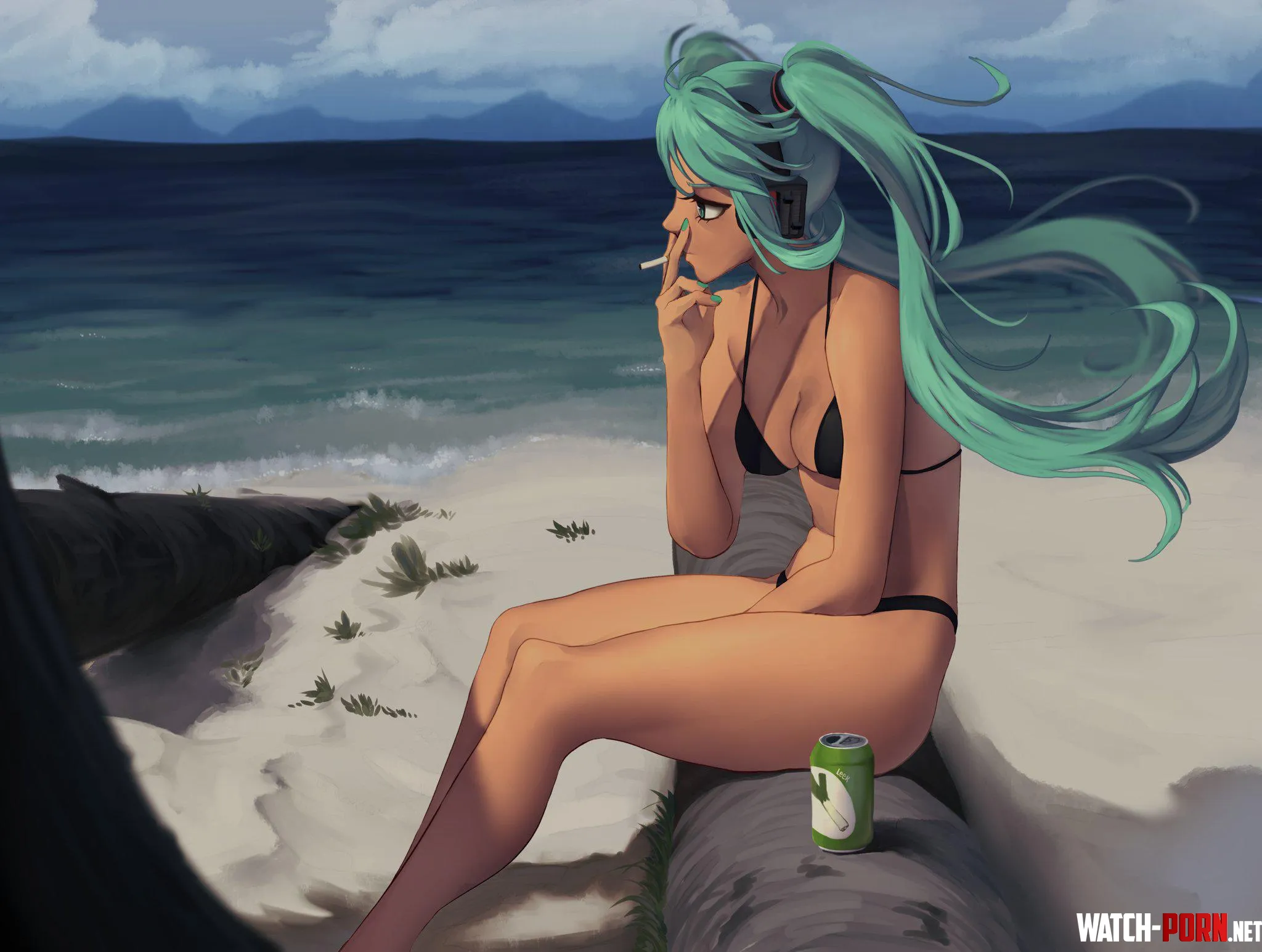 Hot Summer Brazilian Miku [Vocaloid] by A_MASSIVE_PERVERT