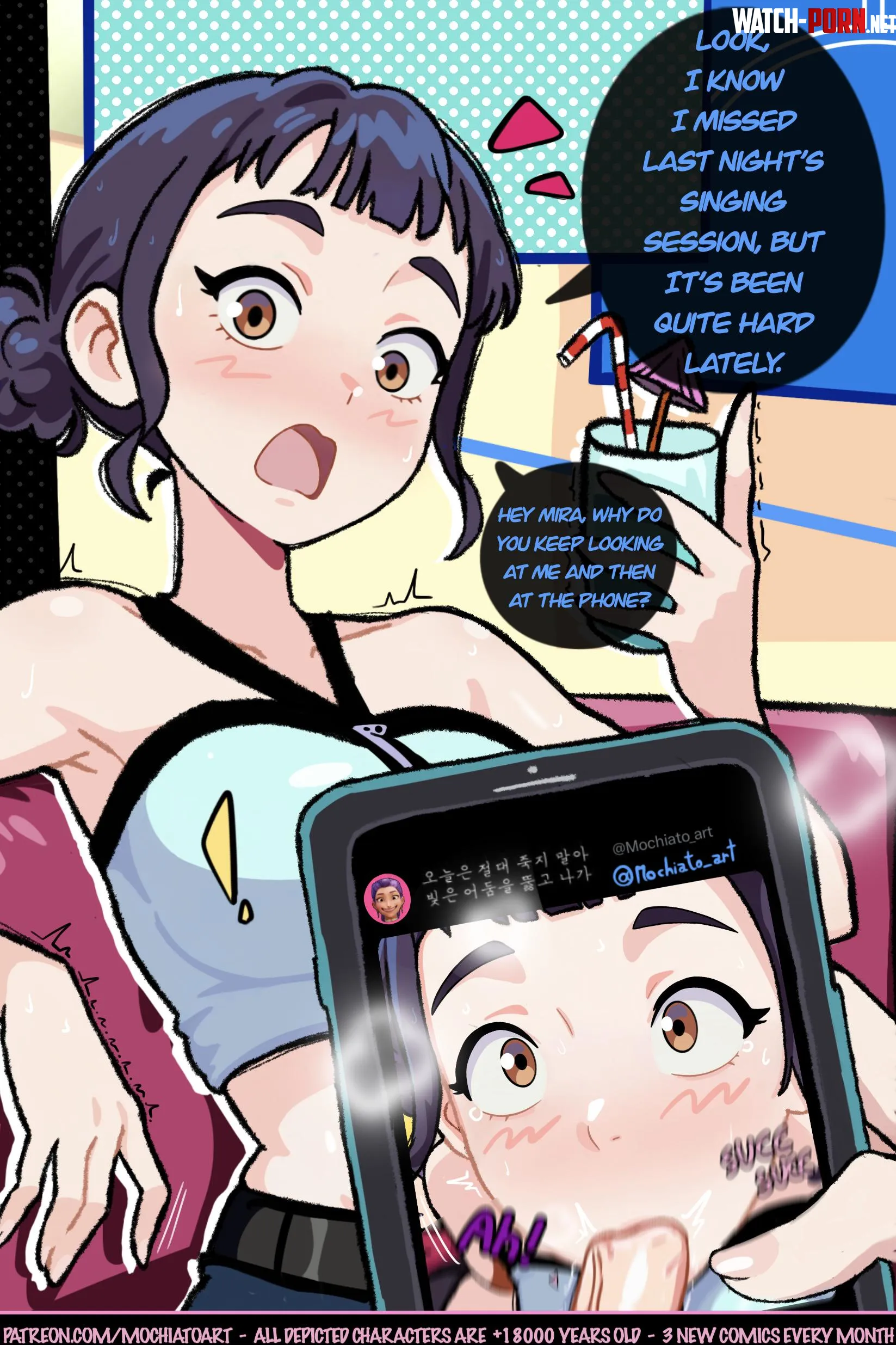 Zoey’s hard work (mochiato) [K-pop Shadow hunters] by Mochiato-art