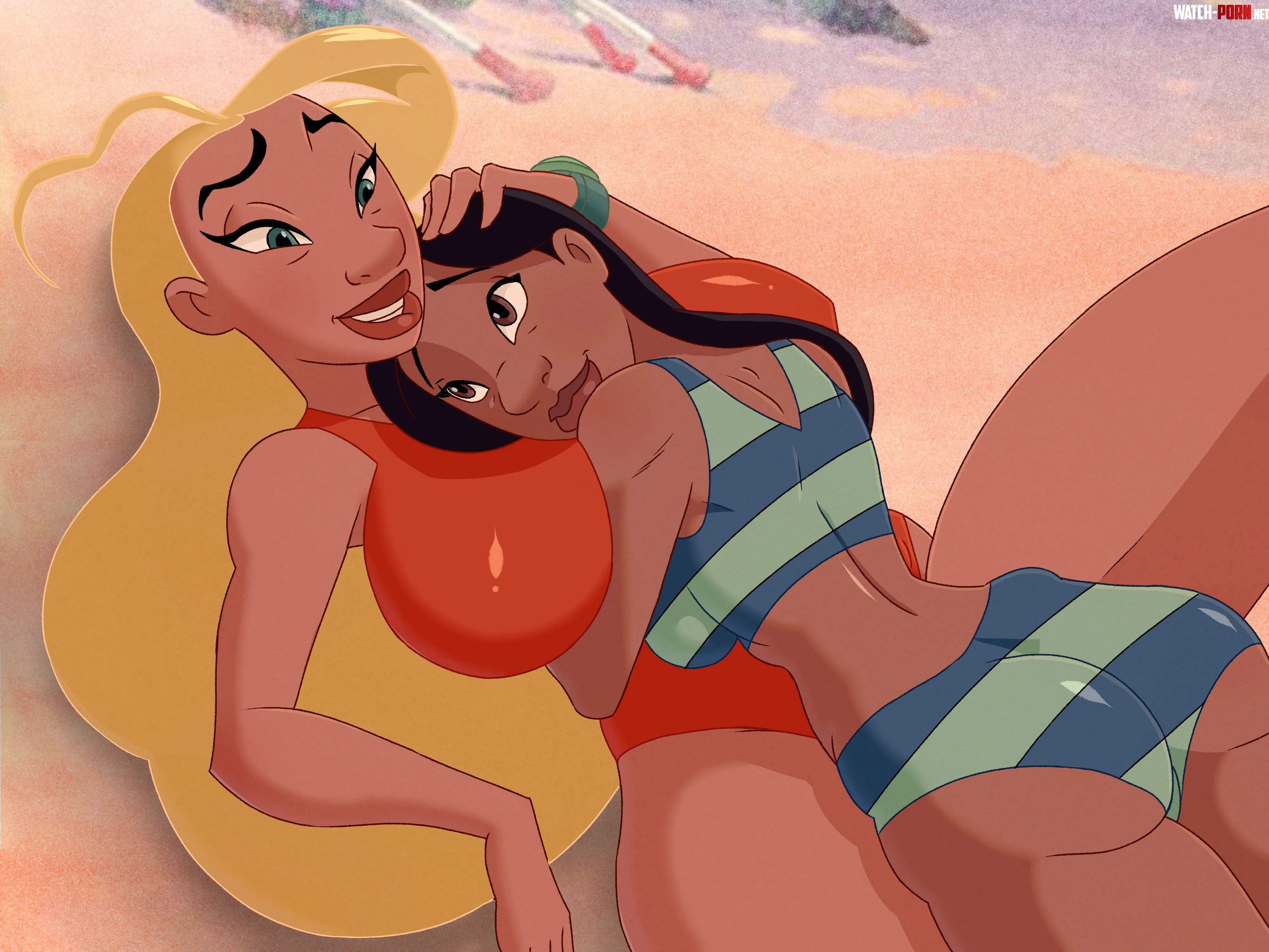 Nani and Life Guard (ChrisBryer) by ObligationKey7329