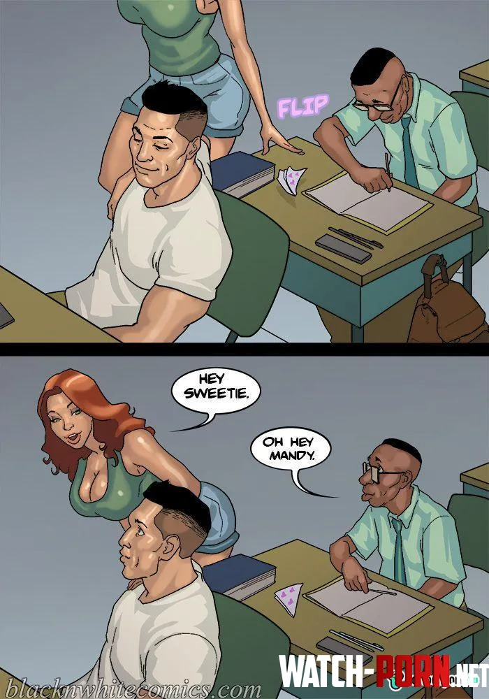 Detention [BlackNWhiteComics] Part 6 by cartoongai