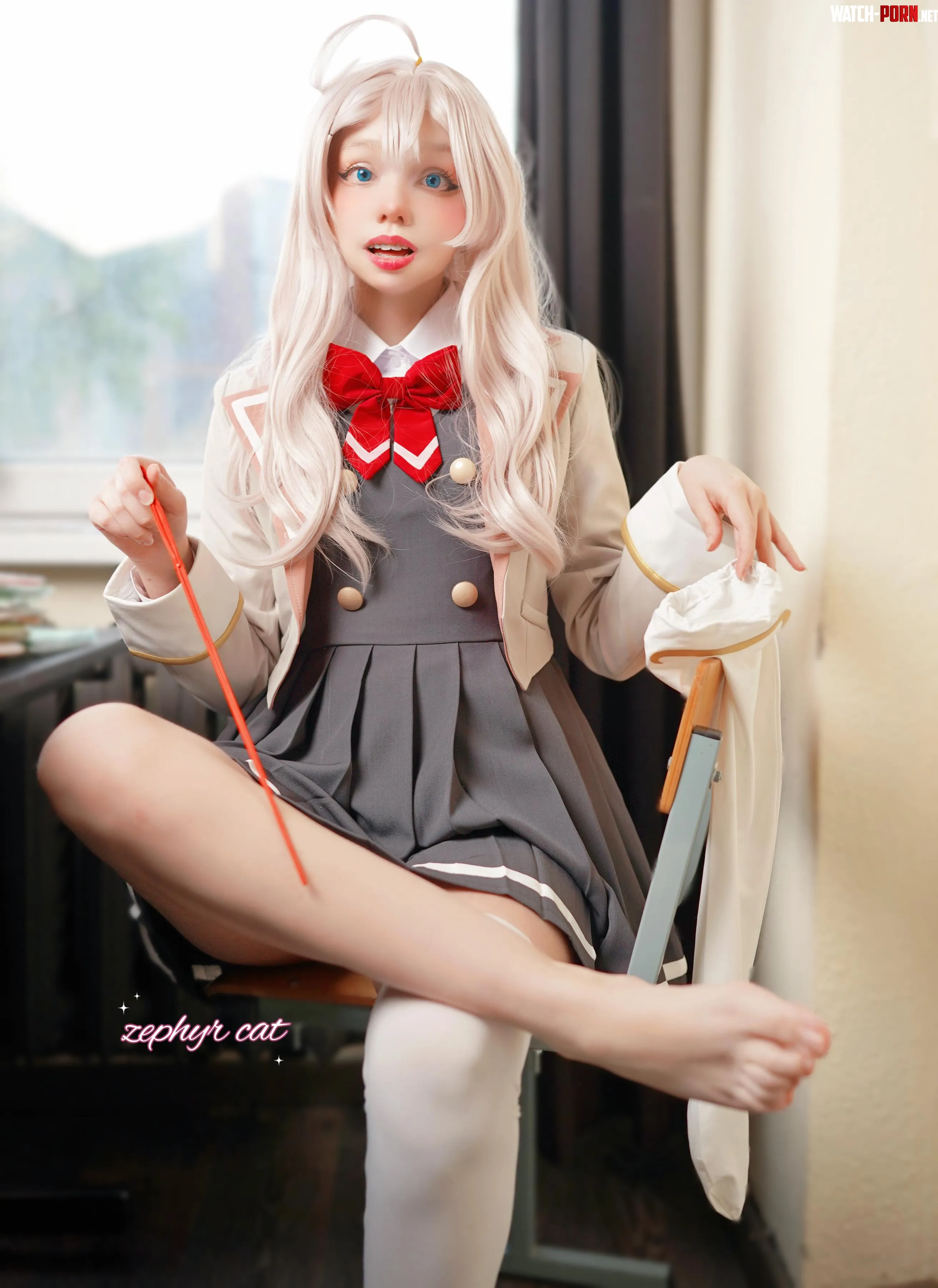 Alisa Mikhailovna Kujou (Zephyr Cat) [Tokidoki Bosotto Russia-go de Dereru Tonari no Alya-san] by Zephyr__Cat