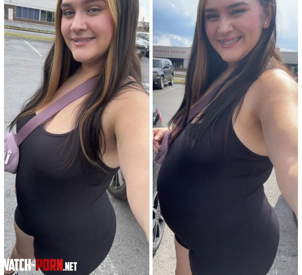 Before and after the buffet…. by xxxnaughtymeg