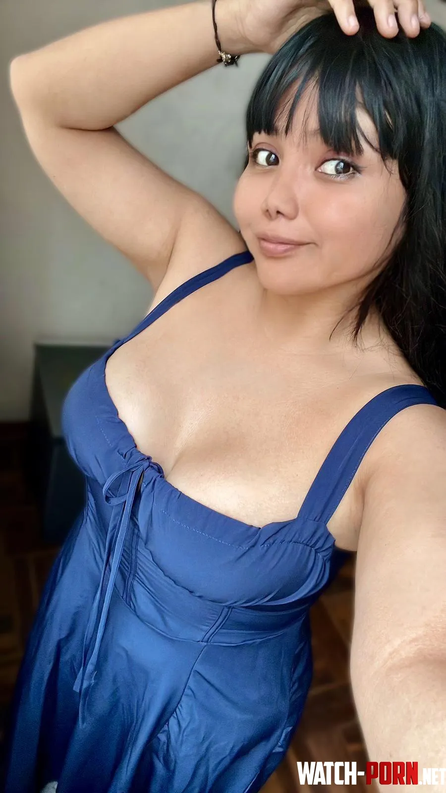 No bra under this dress, that’s the way to go! by SexyAzucena