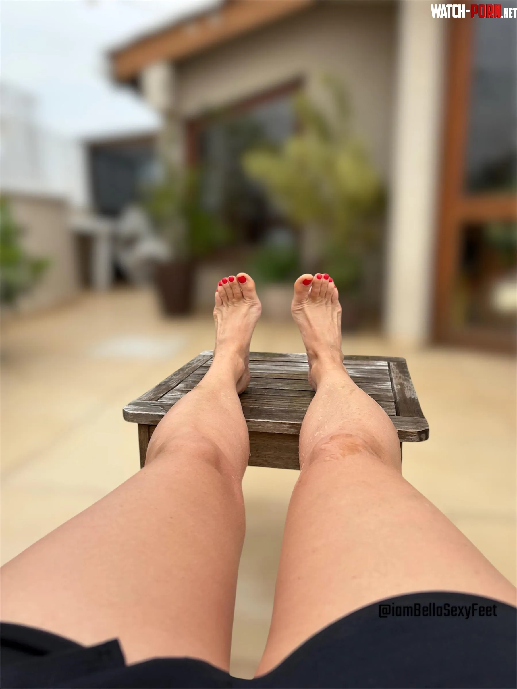 After exercising by IamBellaSexyFeet