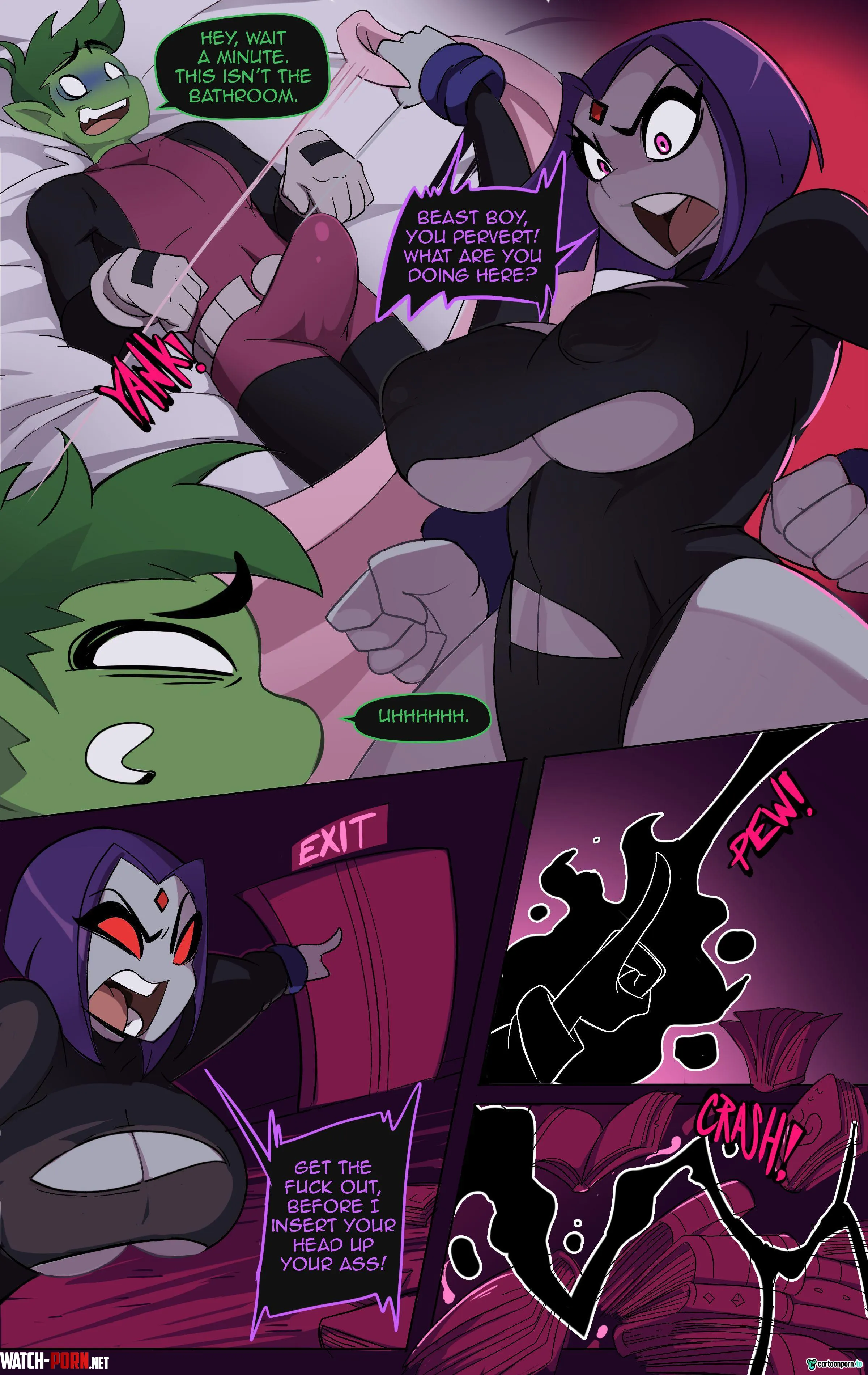 Raven Comic (Teen Titans) [Schpicy] Part 7 by cartoongai