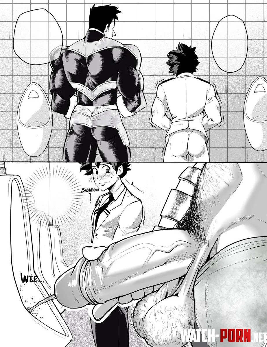 Endeavor huge Dick x Deku by Normal_Equivalent_11