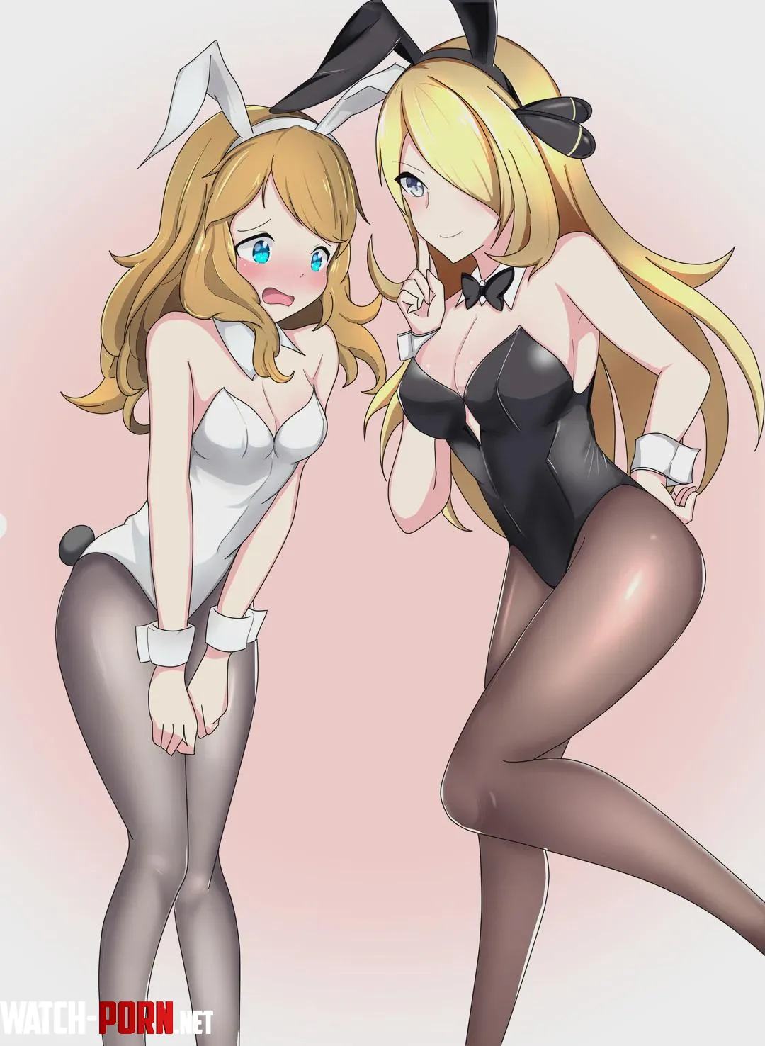 Serena and Cynthia [Pokémon] by LovThat-KalosianGirl