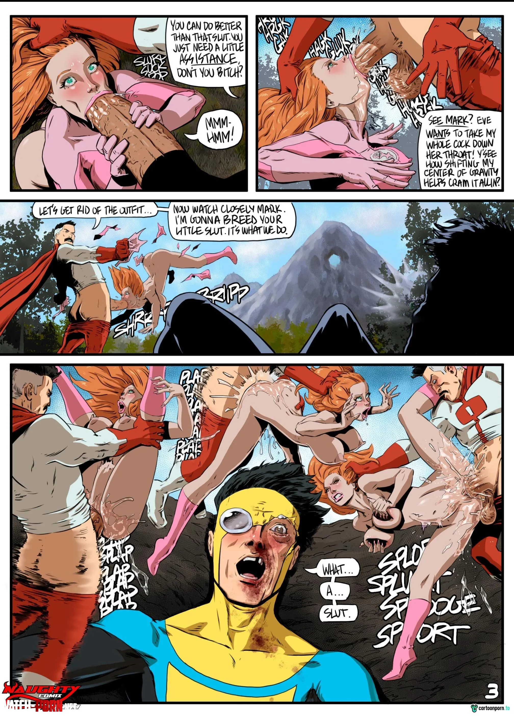 Not so Invincible (Invincible) [NaughtyComix , FenrisComix] Part 3 by cartoongai