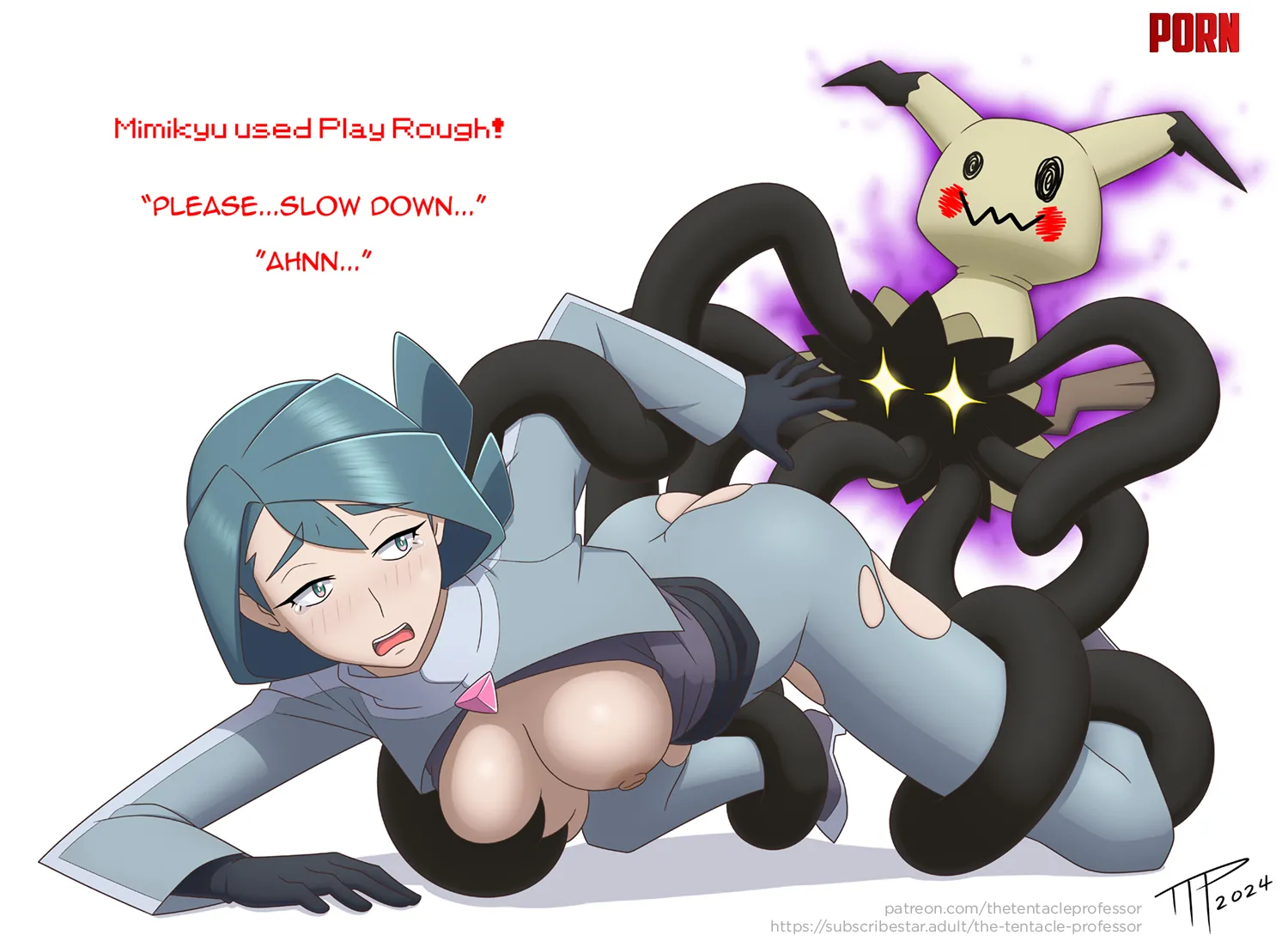 Onia x Mimikyu! (TheTentacleProfessor) [Pokémon] by EnigmusPrime