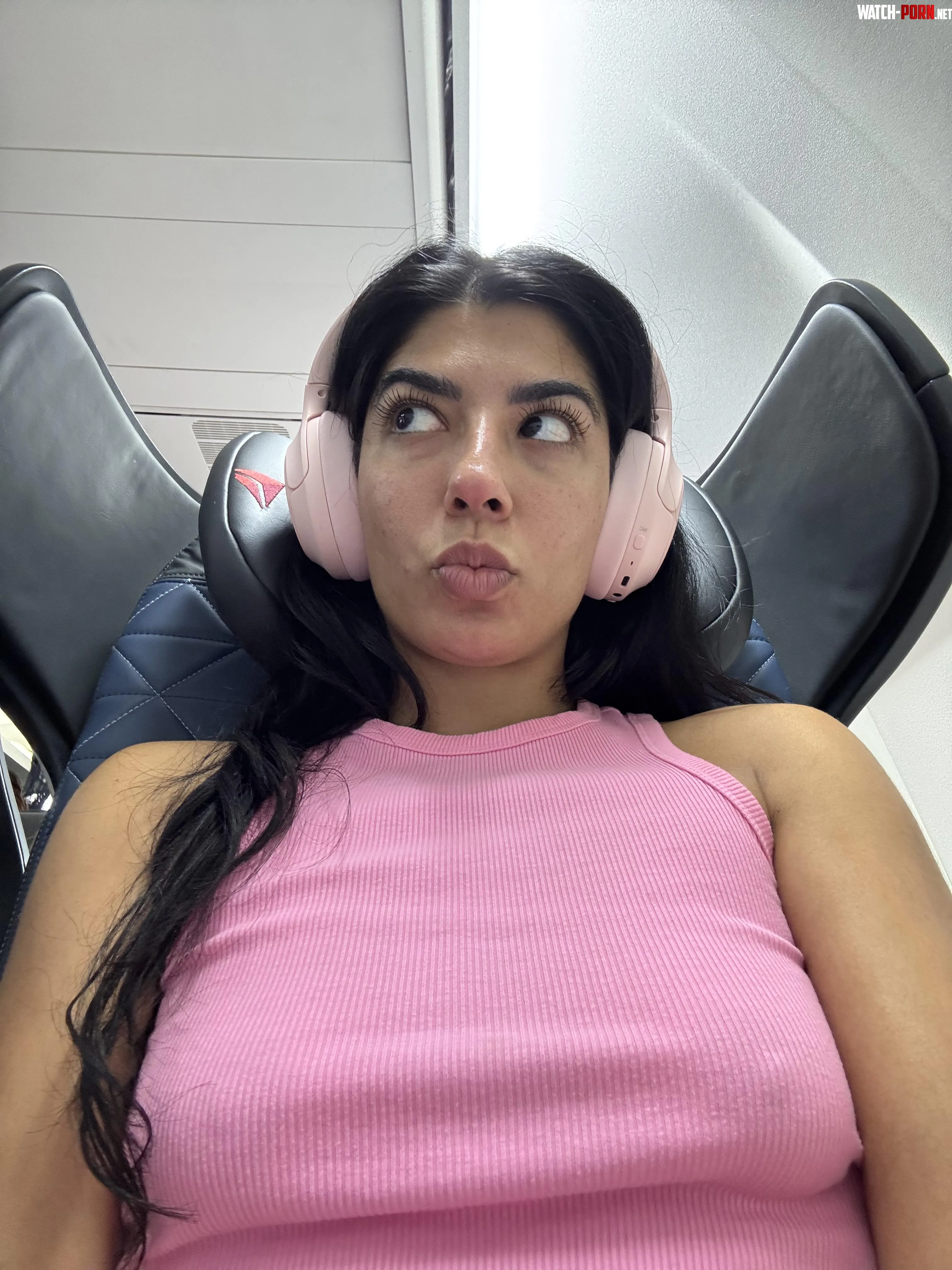 Always braless on the plane by Allthatjasmine7