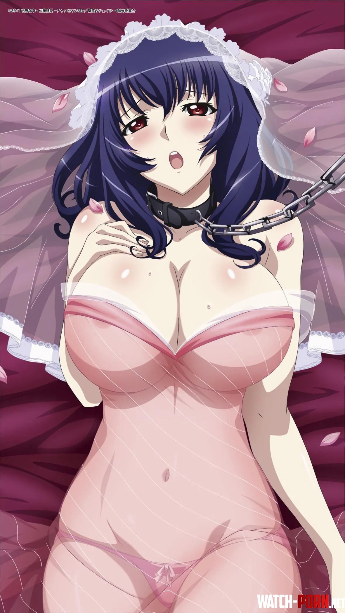 Tomo being an adorable pet on her wedding night [Seikon no Qwaser] by MillionHypotheses